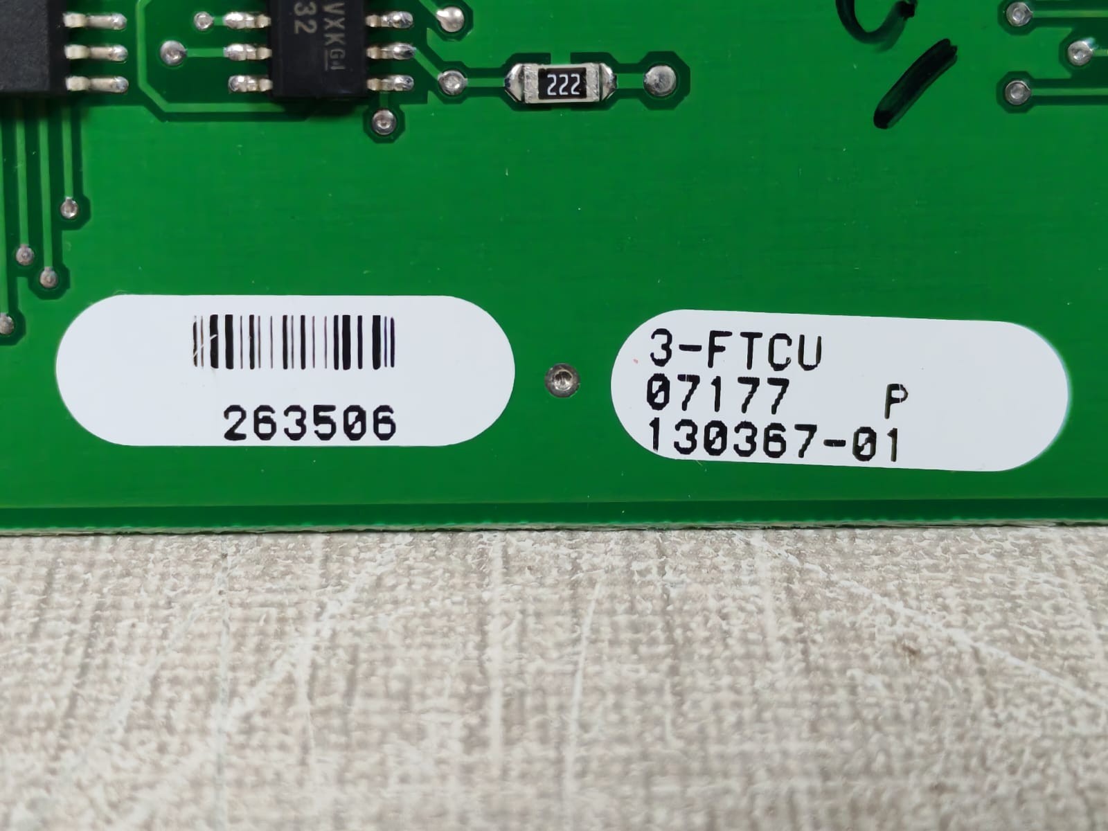 EDWARDS EST 3-FTCU 140367 REV 03 EDWARDS EST 3-FTCU 140367 REV 03 CONTROL PANEL BOARD 7