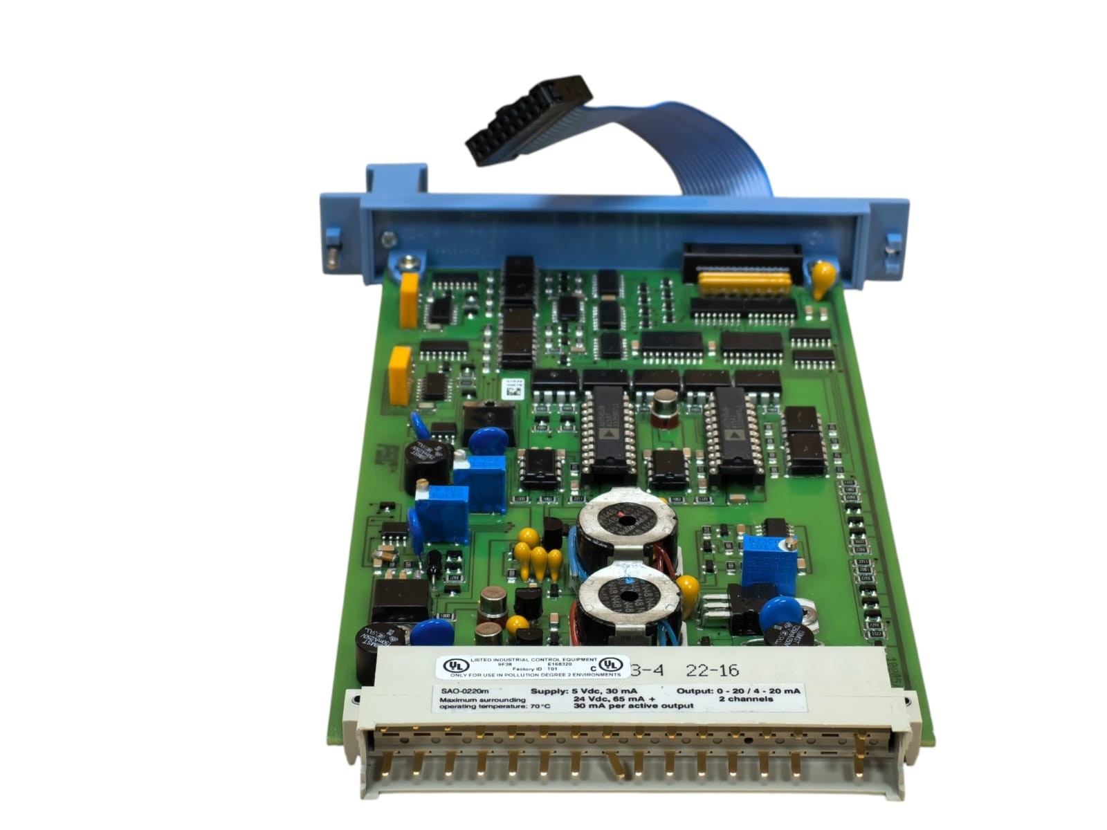 Honeywell SAO-0220M CCV1.2 HONEYWELL SAO-0220M CCV1.2 SAFE ANALOG OUTPUT MODULE 7