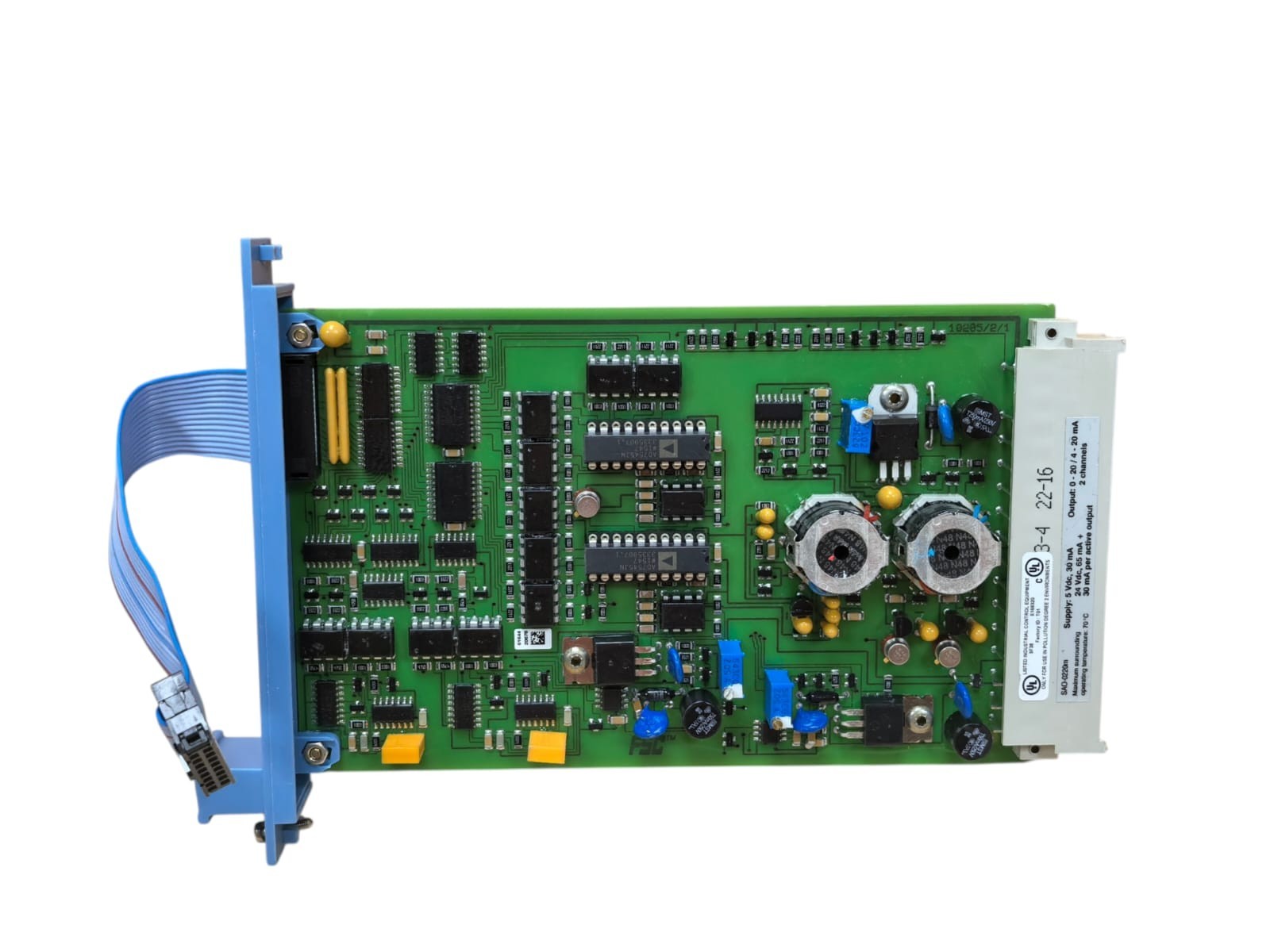 HONEYWELL SAO-0220M CCV1.2 SAFE ANALOG OUTPUT MODULE