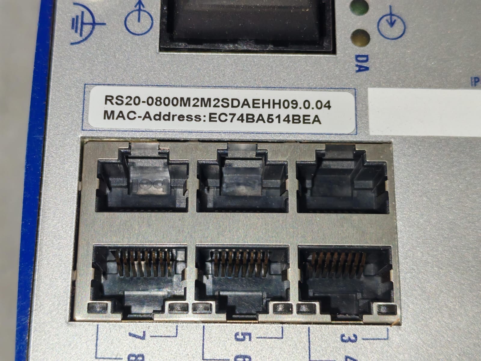 HIRSCHMANN RS20-0800M2MSDAEHH09.0.04 HIRSCHMANN RS20 / RS20-0800M2MSDAEHH09.0.04 RAIL SWITCH 6