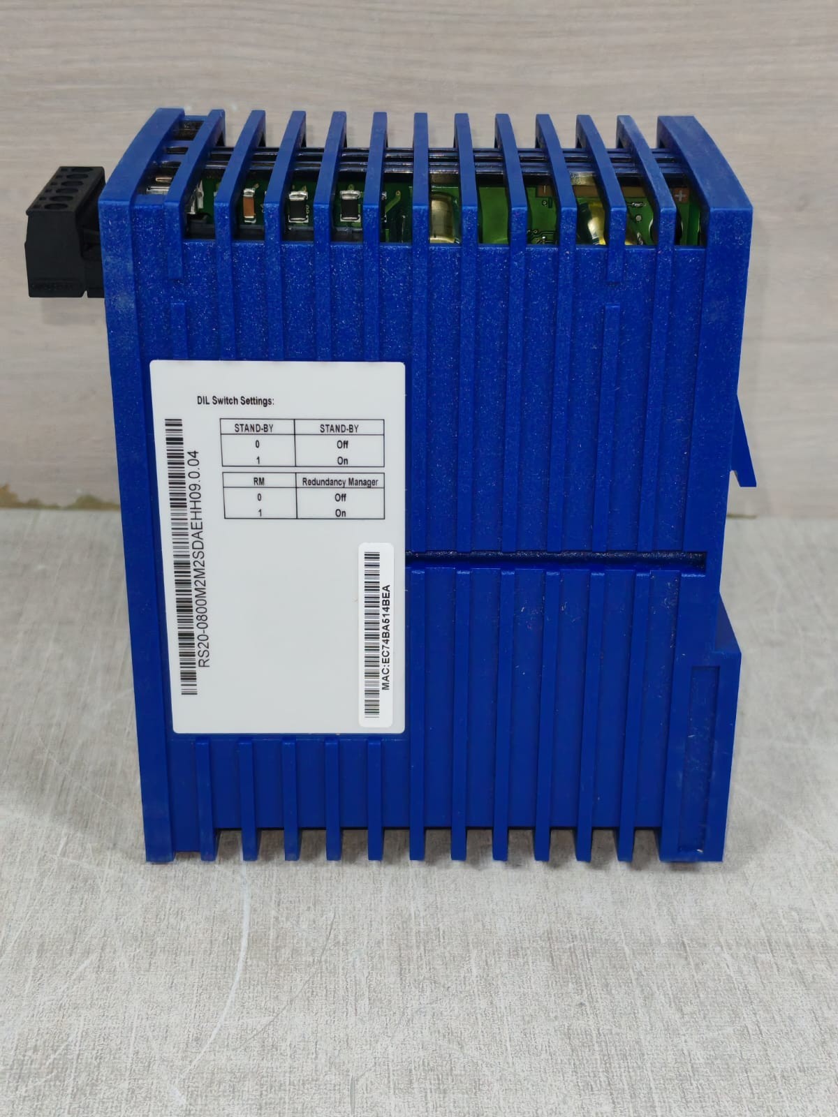 HIRSCHMANN RS20-0800M2MSDAEHH09.0.04 HIRSCHMANN RS20 / RS20-0800M2MSDAEHH09.0.04 RAIL SWITCH 7