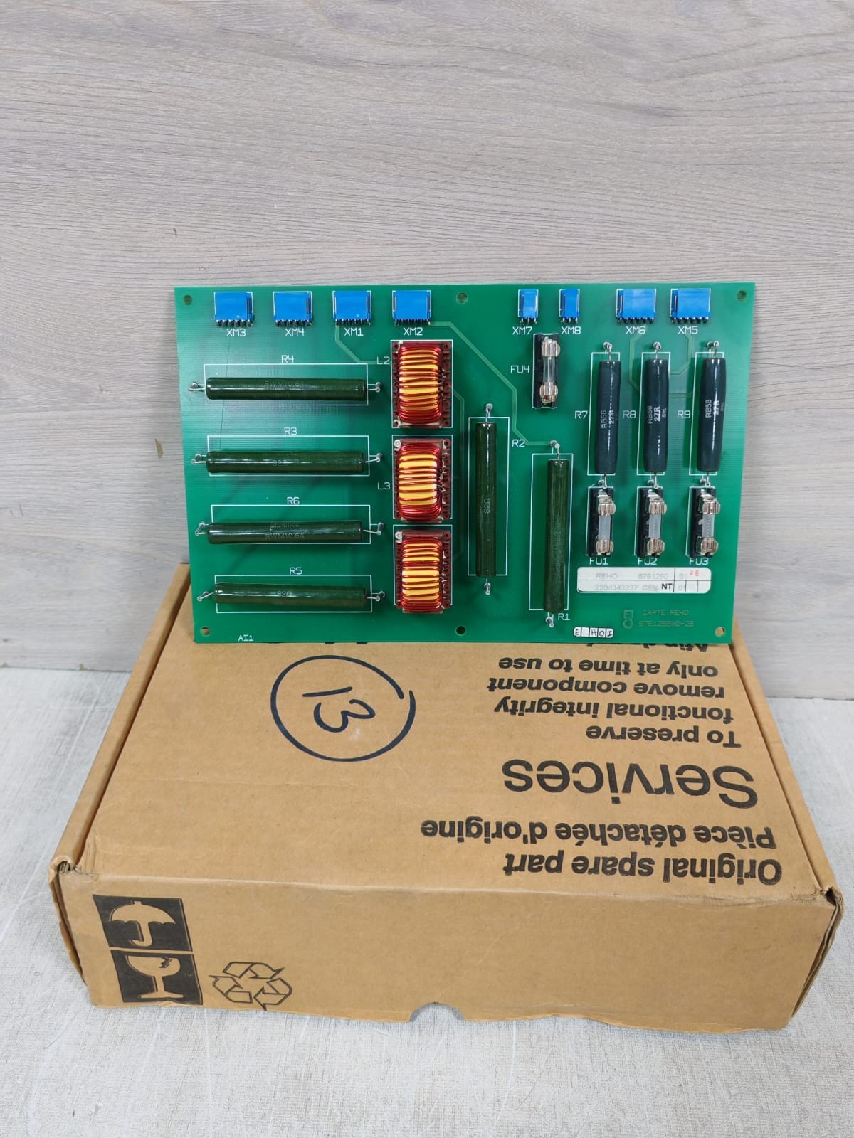 CARTE REHO 6761289XD-2B / 6761289XD-1B / 6761290 / 6761290T CIRCUIT BOARD
