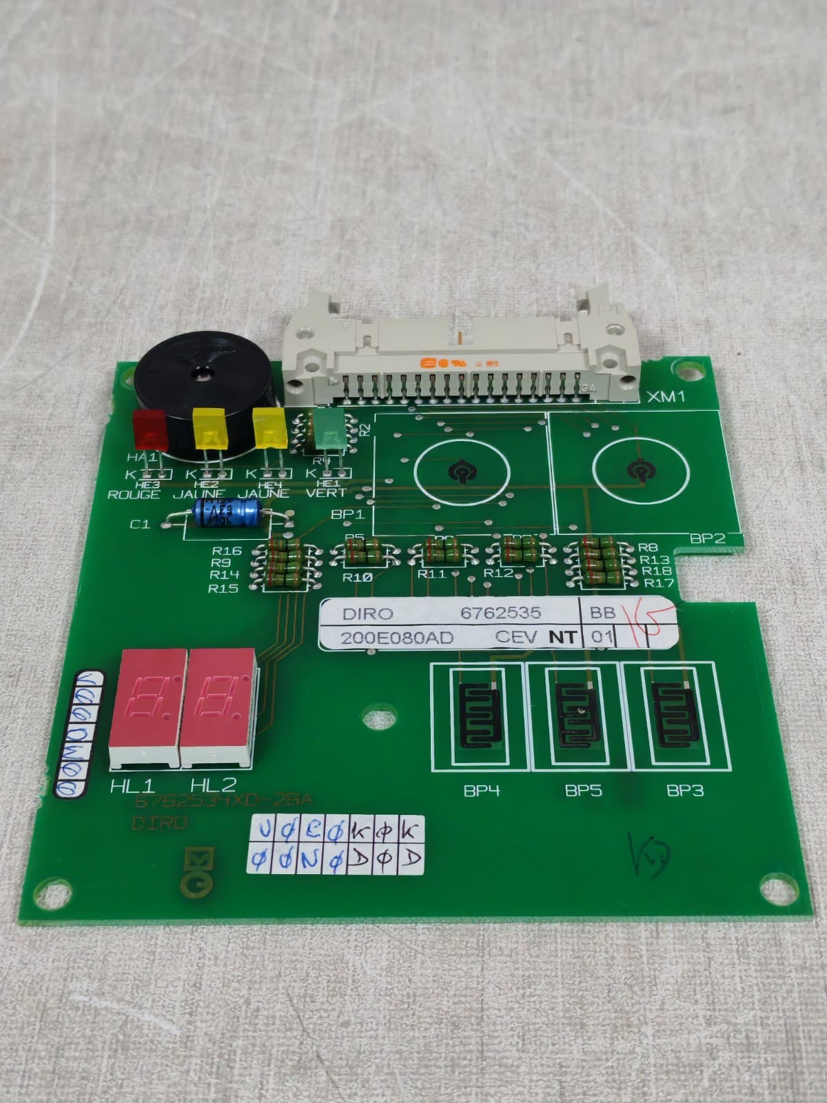 PDR CIM DIRO 6762535T BB / 6762535 BB / 6762534XD-1BA / 6762534XD-2BA PDR CIM DIRO 6762535T BB / 6762535 BB / 6762534XD-1BA / 6762534XD-2BA BOARD 8