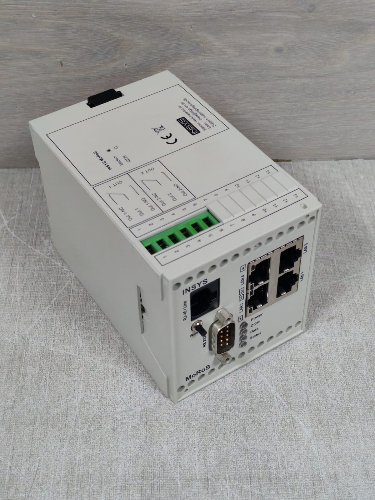 INSYS 11-02-06-01-01-015 INSYS MOROS 11-02-06-01-01-015 MODEM 1.3 5