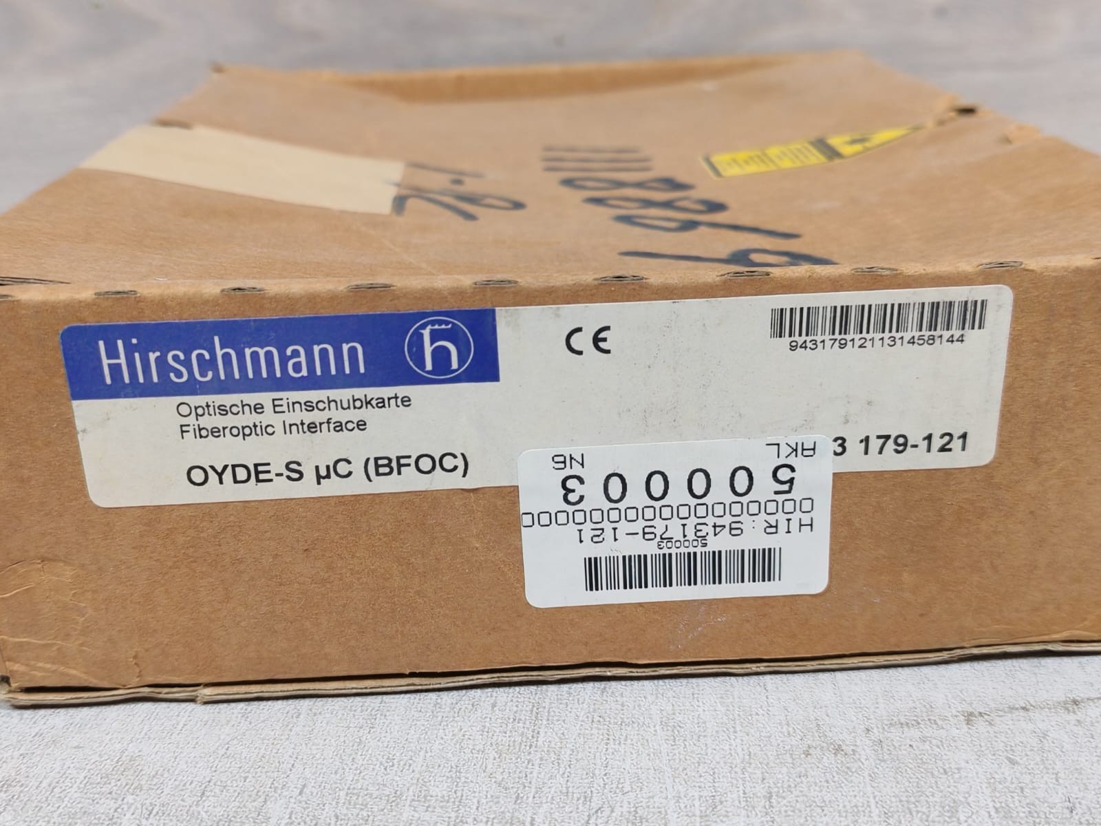 Hirschmann 743 536-101 HIRSCHMANN OYDE-S µC (BFOC) 743 536-101 FIBEROPTIC INTERFACE CARD 5