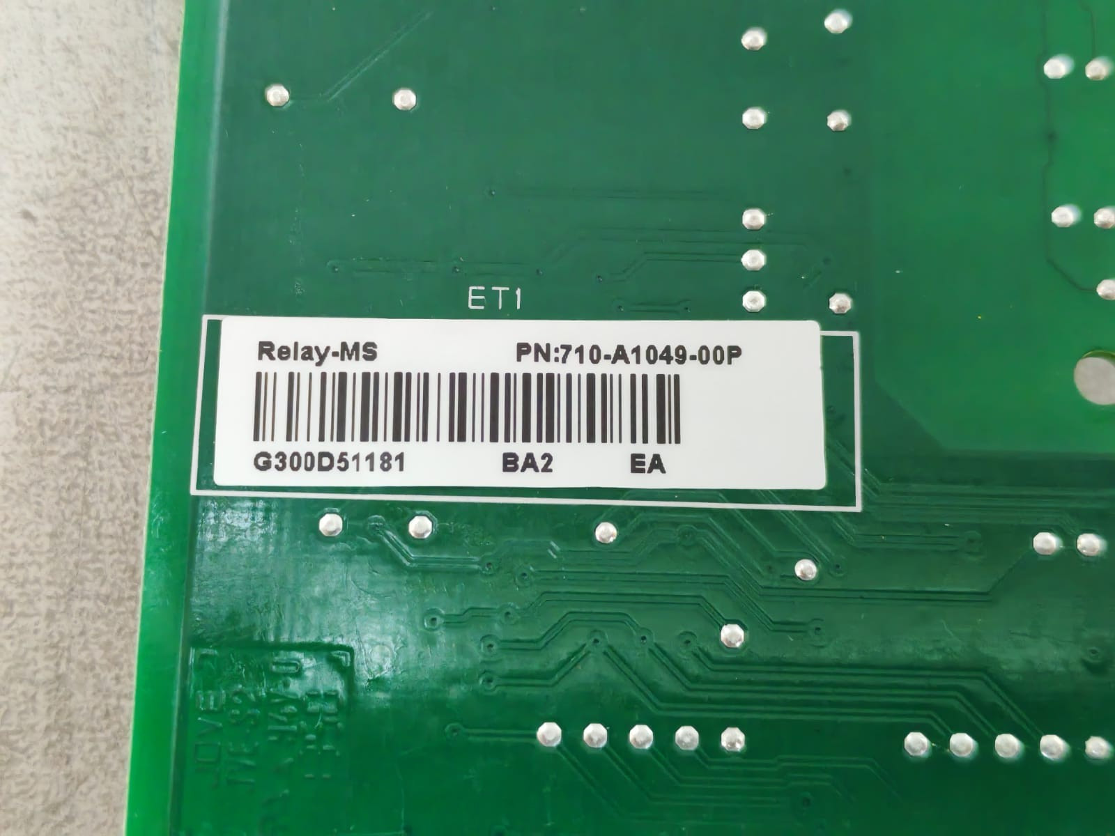 Eaton 710A1049-00P EATON 744-98067-00P P/N: 710A1049-00P RELAY CARD-MS 4