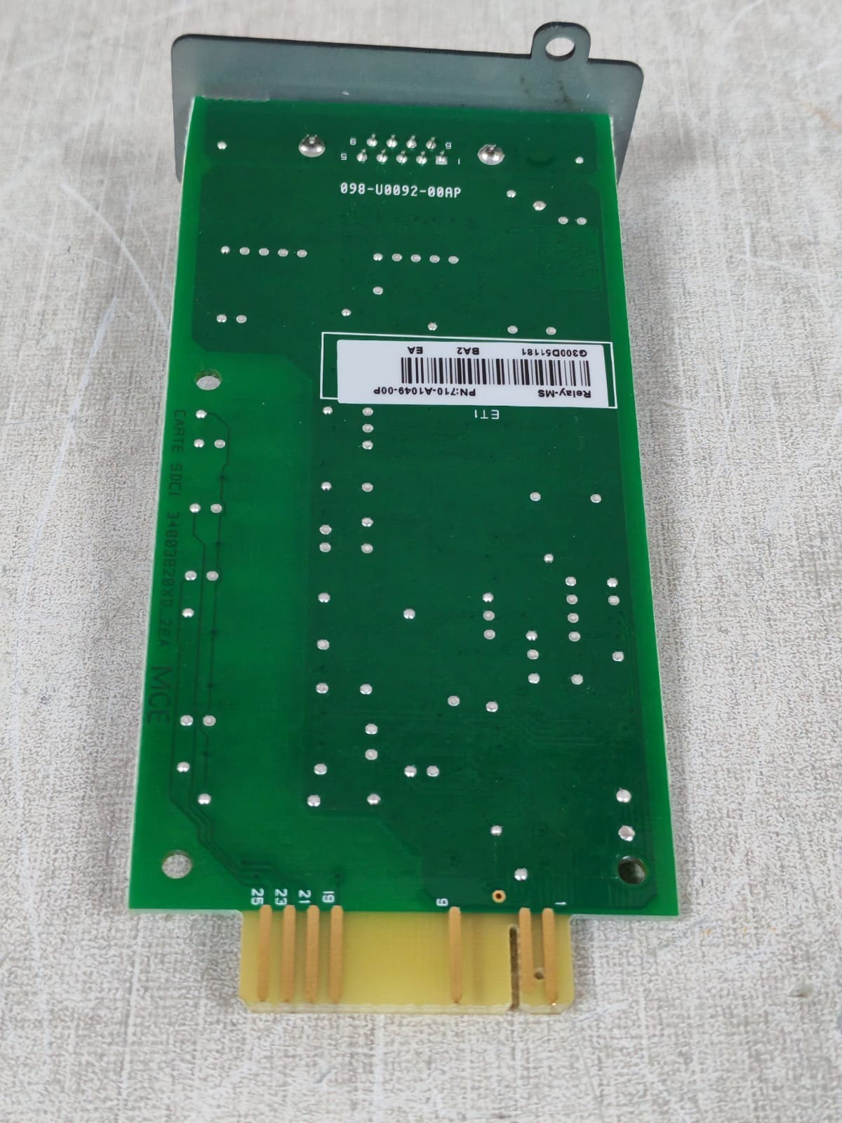Eaton 710A1049-00P EATON 744-98067-00P P/N: 710A1049-00P RELAY CARD-MS 5