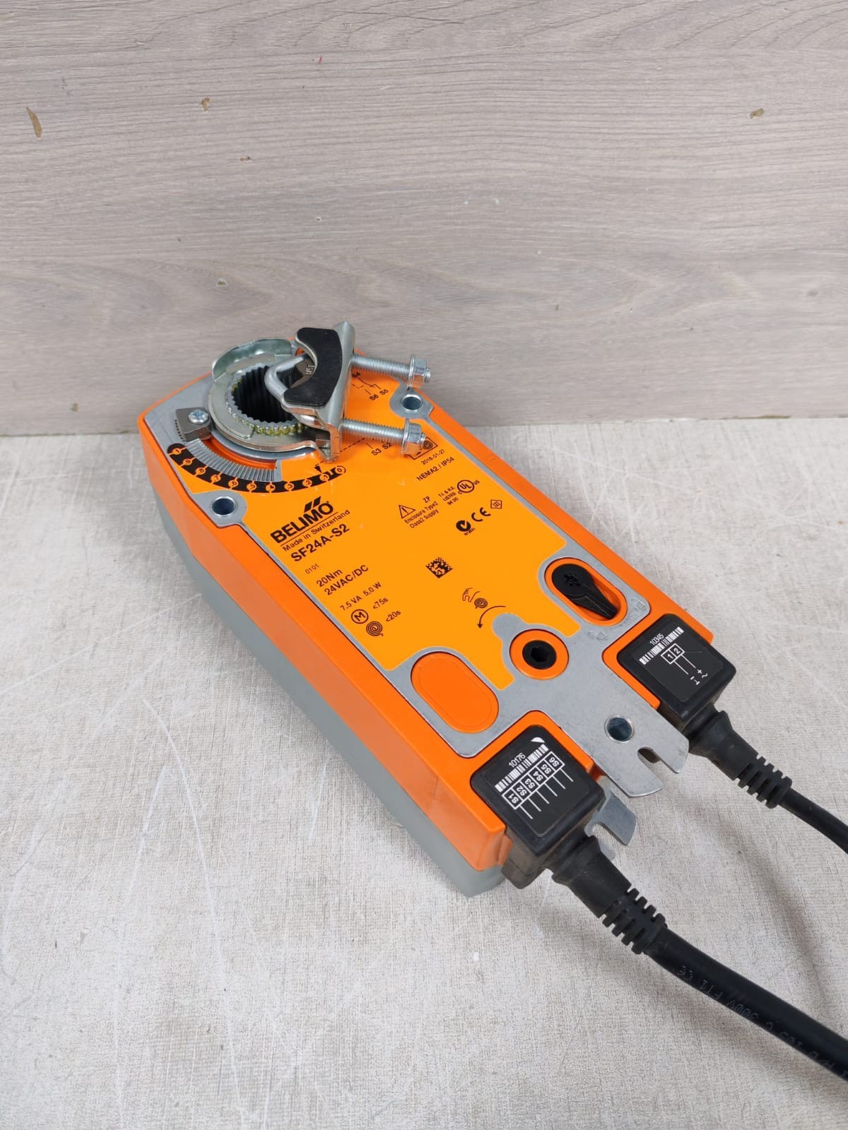 Belimo SF24A-S2 BELIMO SF24A-S2 ROTARY ACTUATOR 24VAC/DC 7