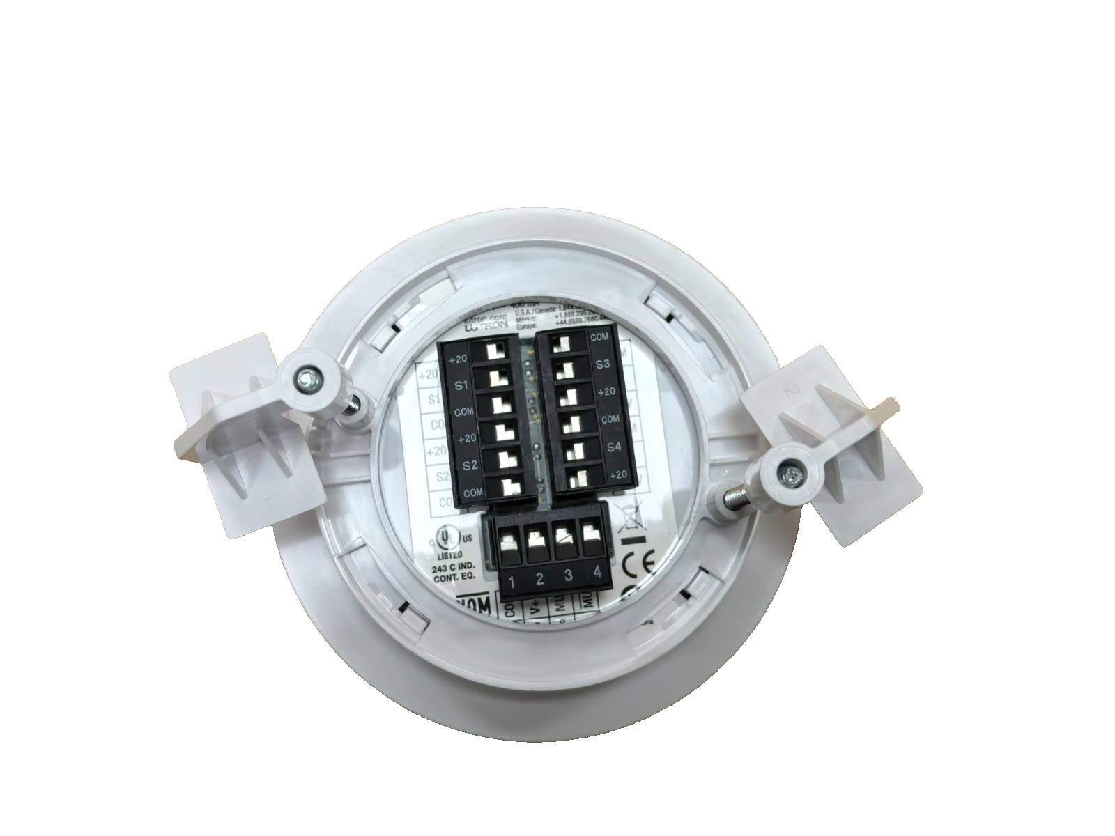 Lutron QSMX-4W-C LUTRON QSMX-4W-C QS SENSOR MODULE CEILING MOUNT 7