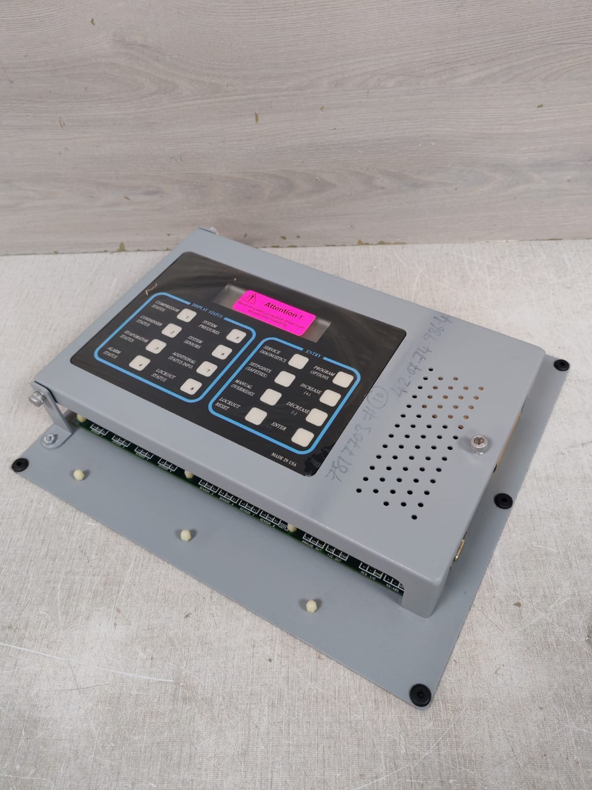 MICROCONTROL SYSTEMS MCS-8-P-BL-230 MICROCONTROL SYSTEMS MCS-8-P-BL-230 MICROCONTROLLER W/ KEYPAD & DISPLAY PANEL 3