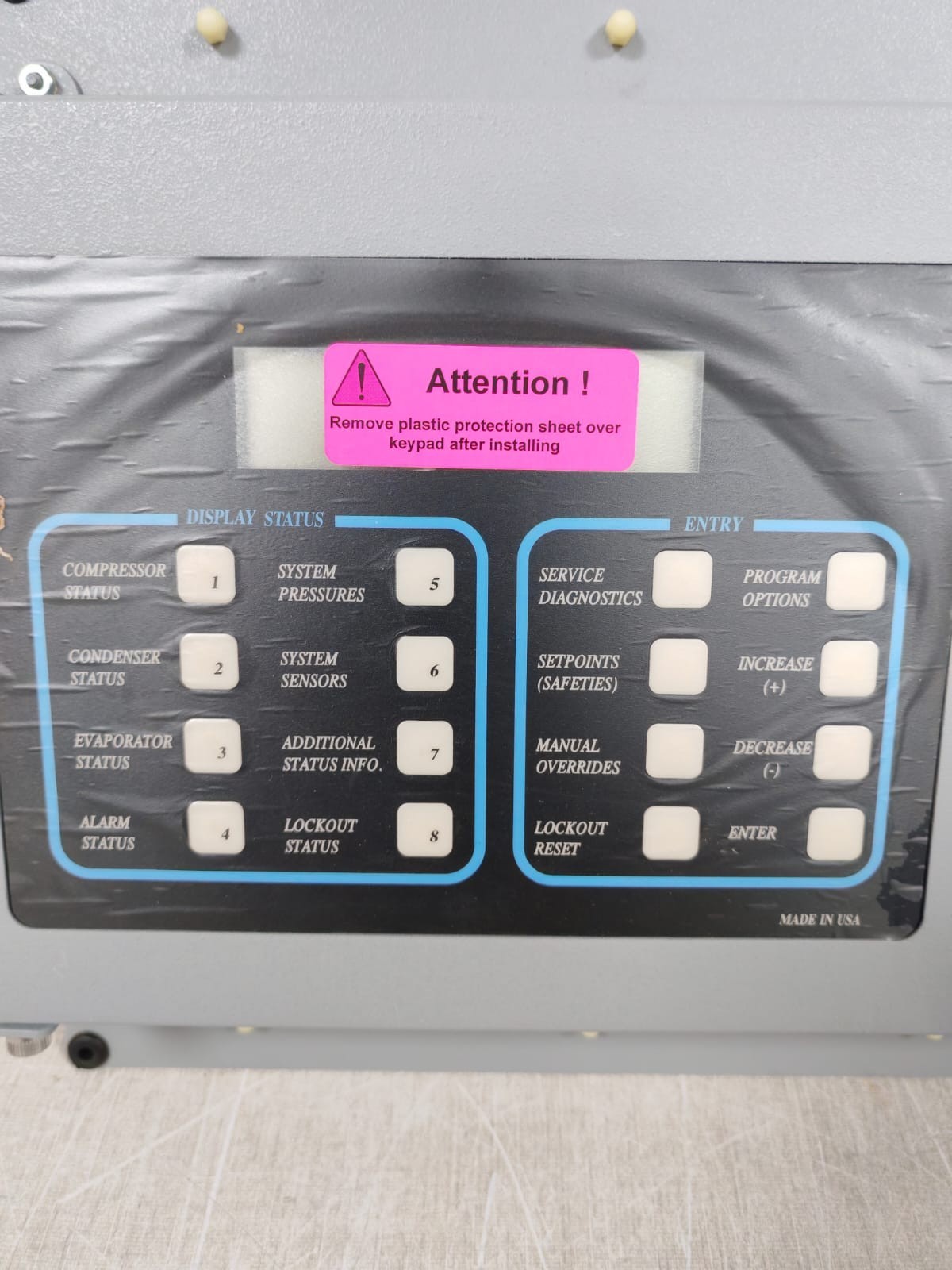 MICROCONTROL SYSTEMS MCS-8-P-BL-230 MICROCONTROL SYSTEMS MCS-8-P-BL-230 MICROCONTROLLER W/ KEYPAD & DISPLAY PANEL 5