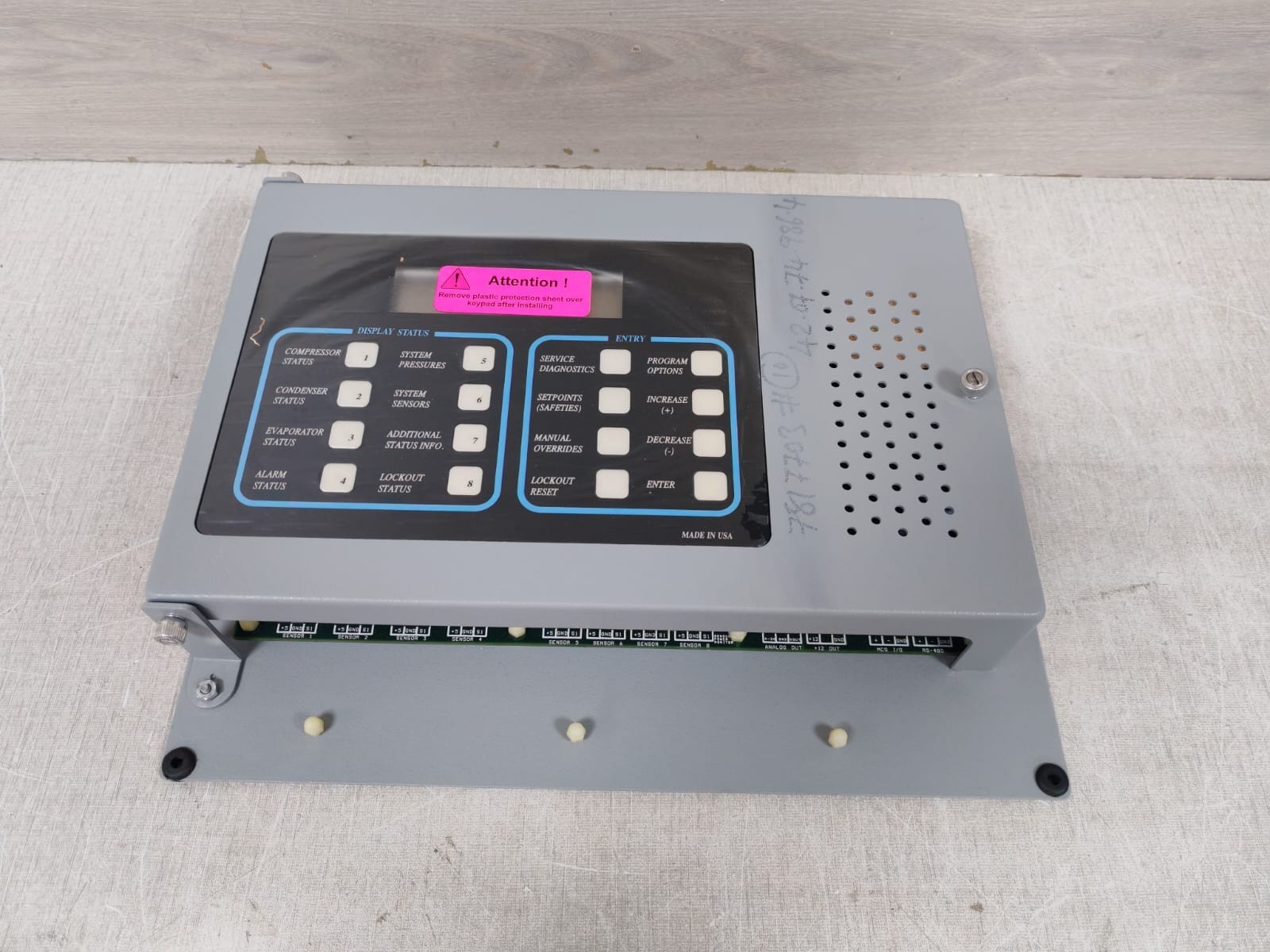 MICROCONTROL SYSTEMS MCS-8-P-BL-230 MICROCONTROL SYSTEMS MCS-8-P-BL-230 MICROCONTROLLER W/ KEYPAD & DISPLAY PANEL 6