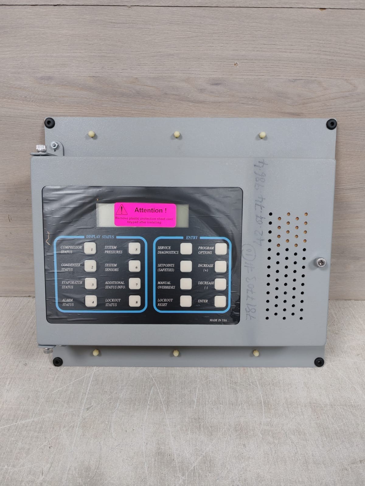 MICROCONTROL SYSTEMS MCS-8-P-BL-230 MICROCONTROLLER W/ KEYPAD & DISPLAY PANEL
