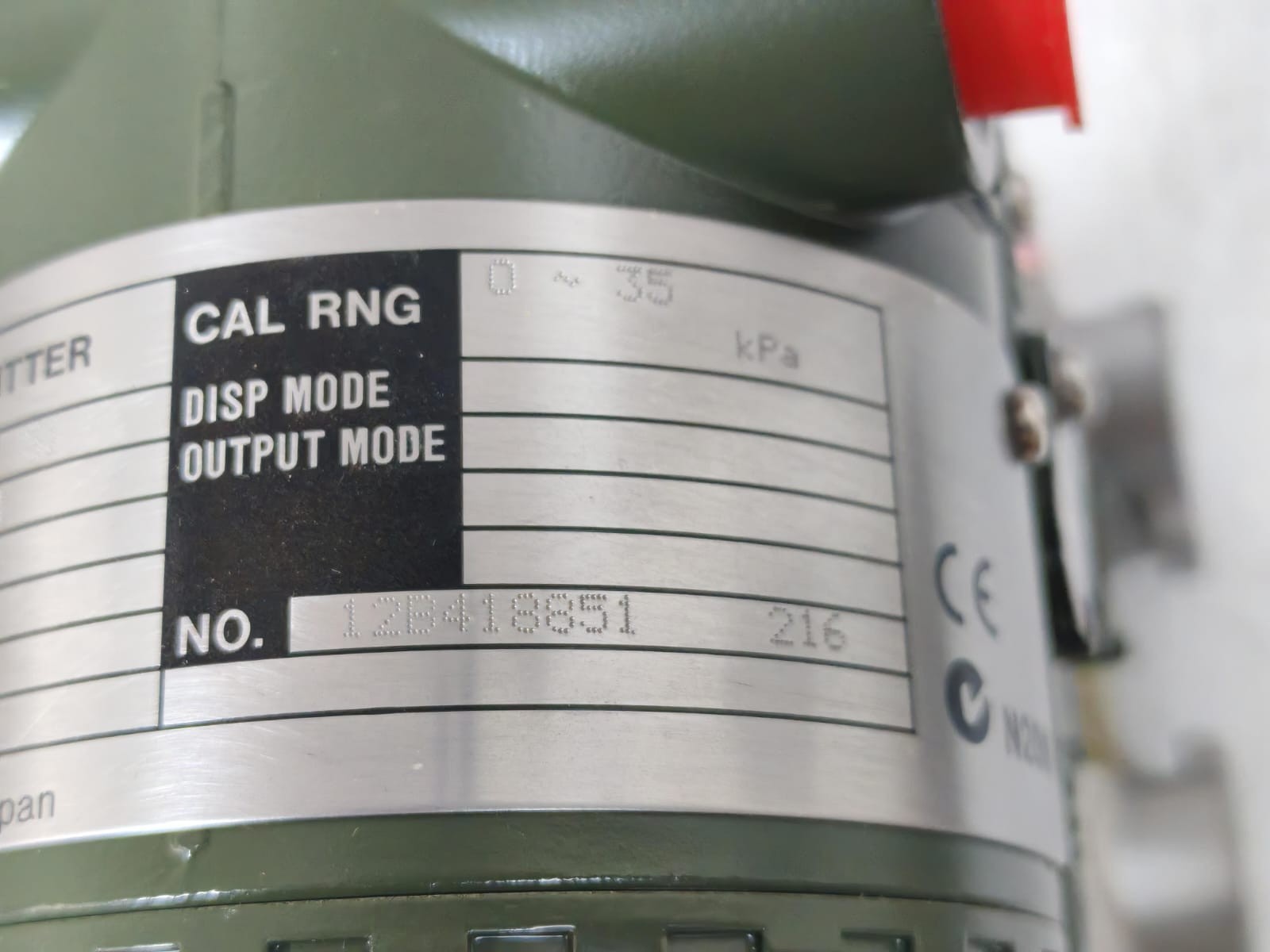 YOKOGAWA EJA430A EAS4A-92DA/D3/X1 STYLE S1 YOKOGAWA EJA430A EAS4A-92DA/D3/X1 STYLE S1 DPHARP TRANSMITTER 24VDC 10