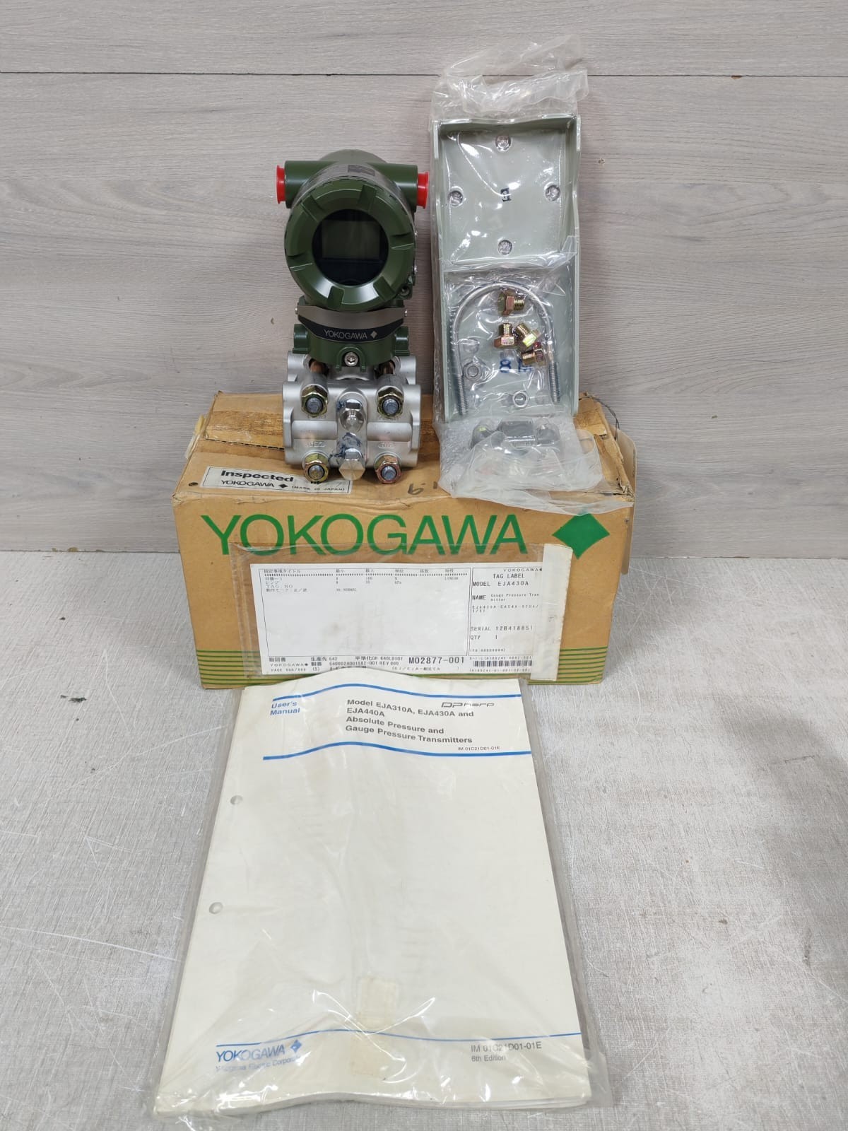 YOKOGAWA EJA430A EAS4A-92DA/D3/X1 STYLE S1 DPHARP TRANSMITTER 24VDC