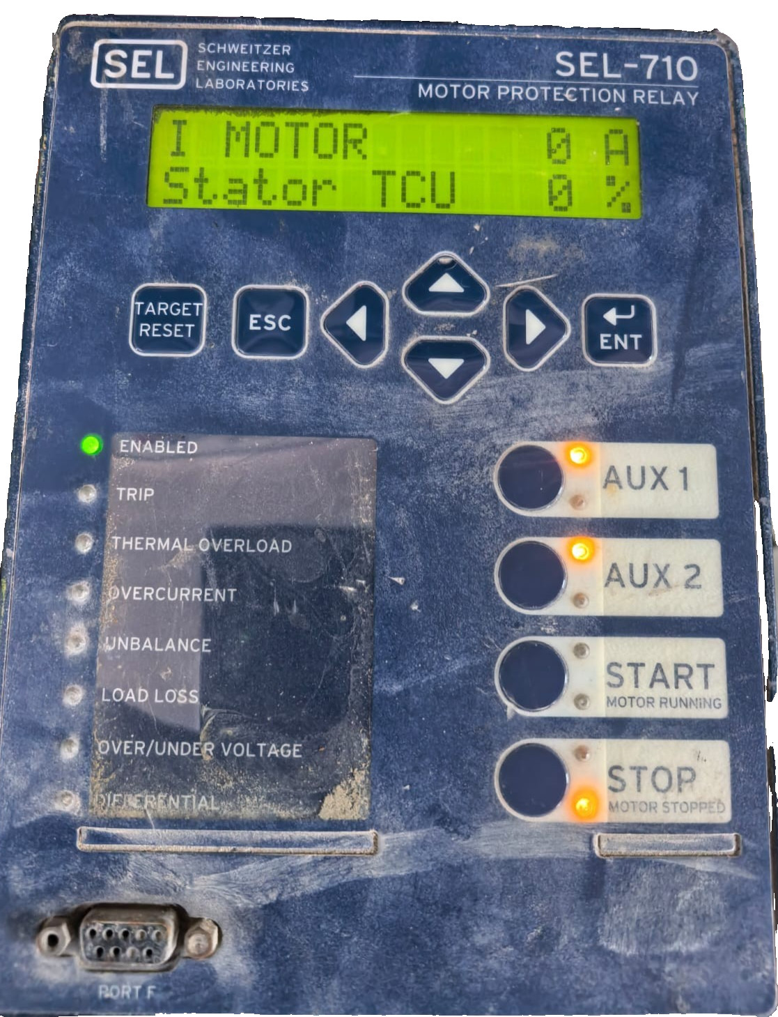 SEL SEL-710 07001ABA9X72850210 SEL-710 07001ABA9X72850210 MOTOR PROTECTION RELAY 110-250V 2