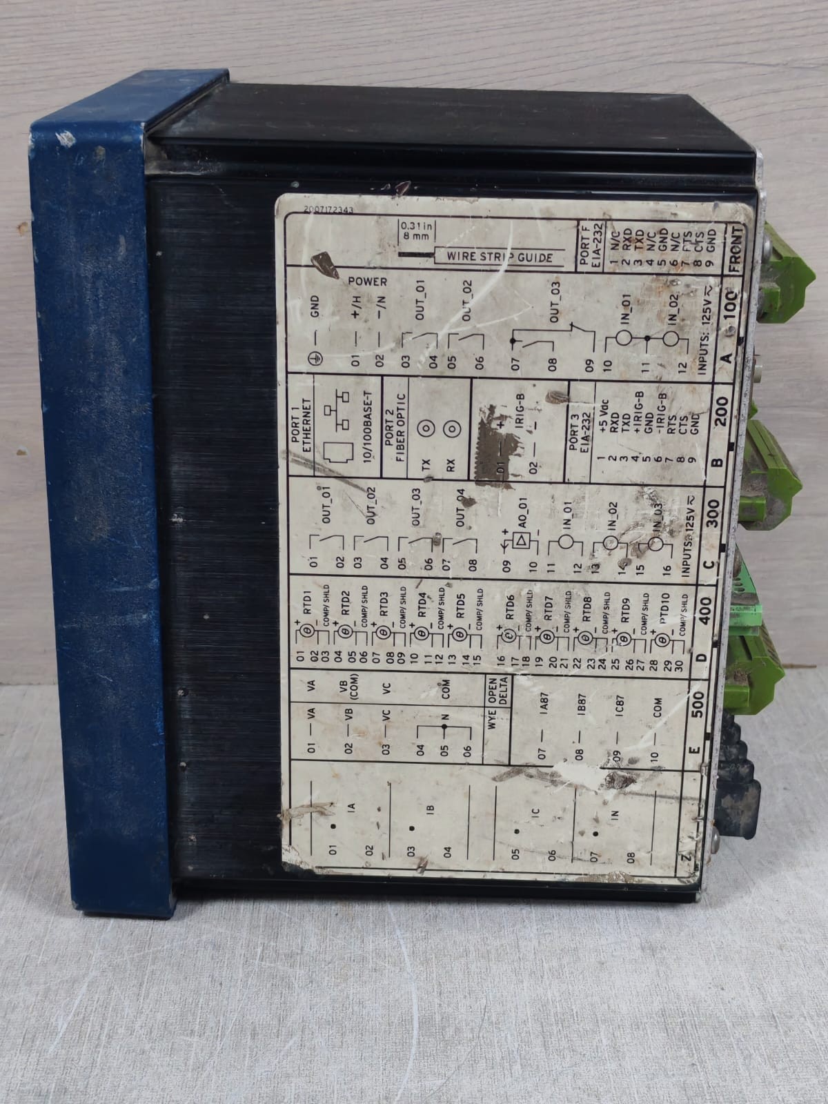 SEL SEL-710 07001ABA9X72850210 SEL-710 07001ABA9X72850210 MOTOR PROTECTION RELAY 110-250V 10