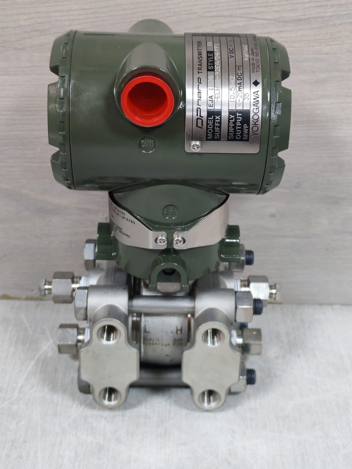 YOKOGAWA EJA 110A S1 / -ELH4B-92EA/D4/FF1 YOKOGAWA EJA 110A S1 / -ELH4B-92EA/D4/FF1 DPharp TRANSMITTER 7