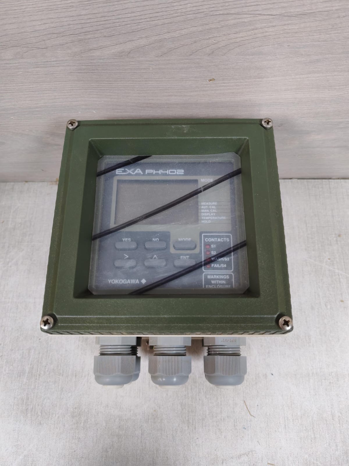 Yokogawa EXA PH402 / PH402G-E-1-E/Q/PM YOKOGAWA EXA PH402 / PH402G-E-1-E/Q/PM EXA PH CONVERTER 4