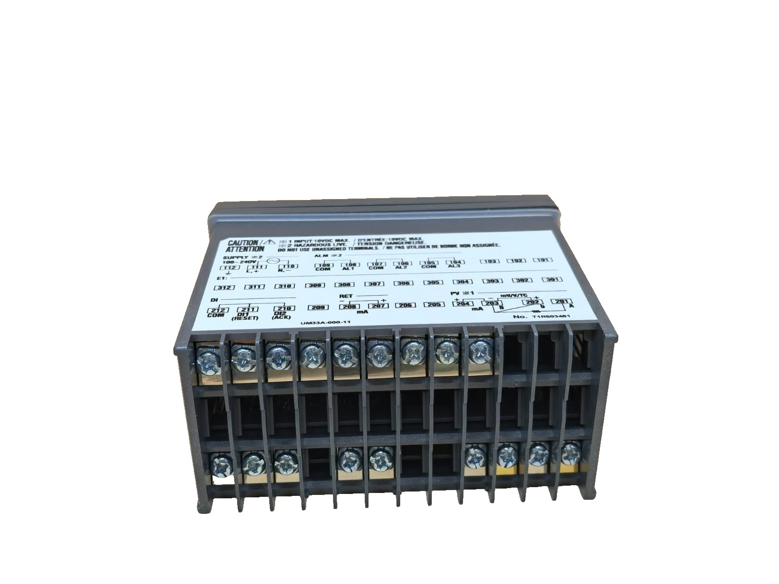 Yokogawa UM33A-000-11 YOKOGAWA UM33A-000-11 INDICATOR WITH ALARMS 100-240VAC 50/60HZ 8