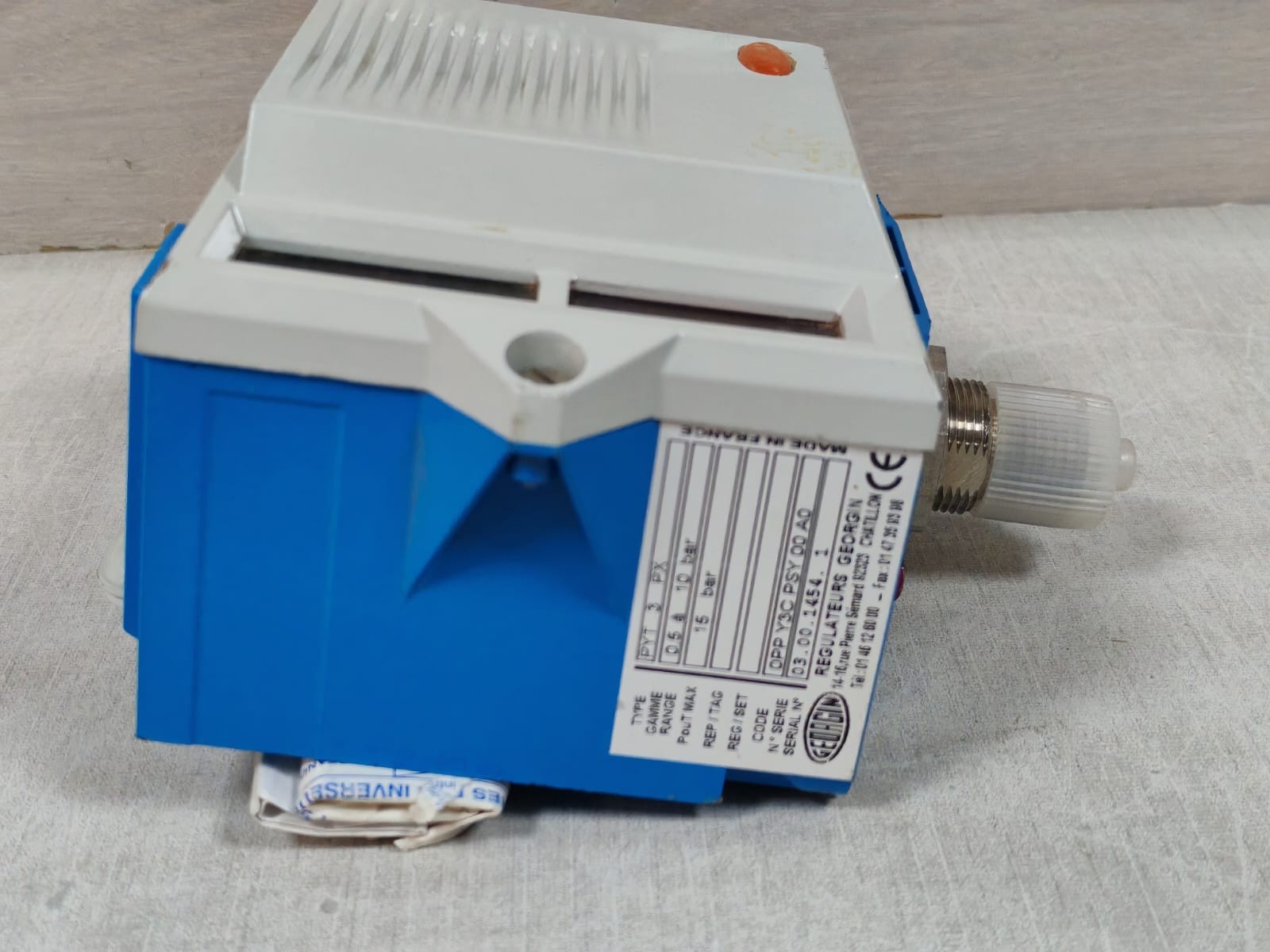GEORGIN GEORGIN GEORGIN PYT 3 PX PRESSURE SWITCH 8