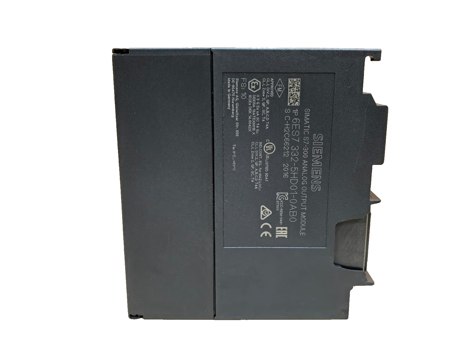 Siemens 332-5HD01-0AB0 SIEMENS 6ES7 332-5HD01-0AB0 SIMATIC S7-300 ANALOG OUTPUT MODULE 5