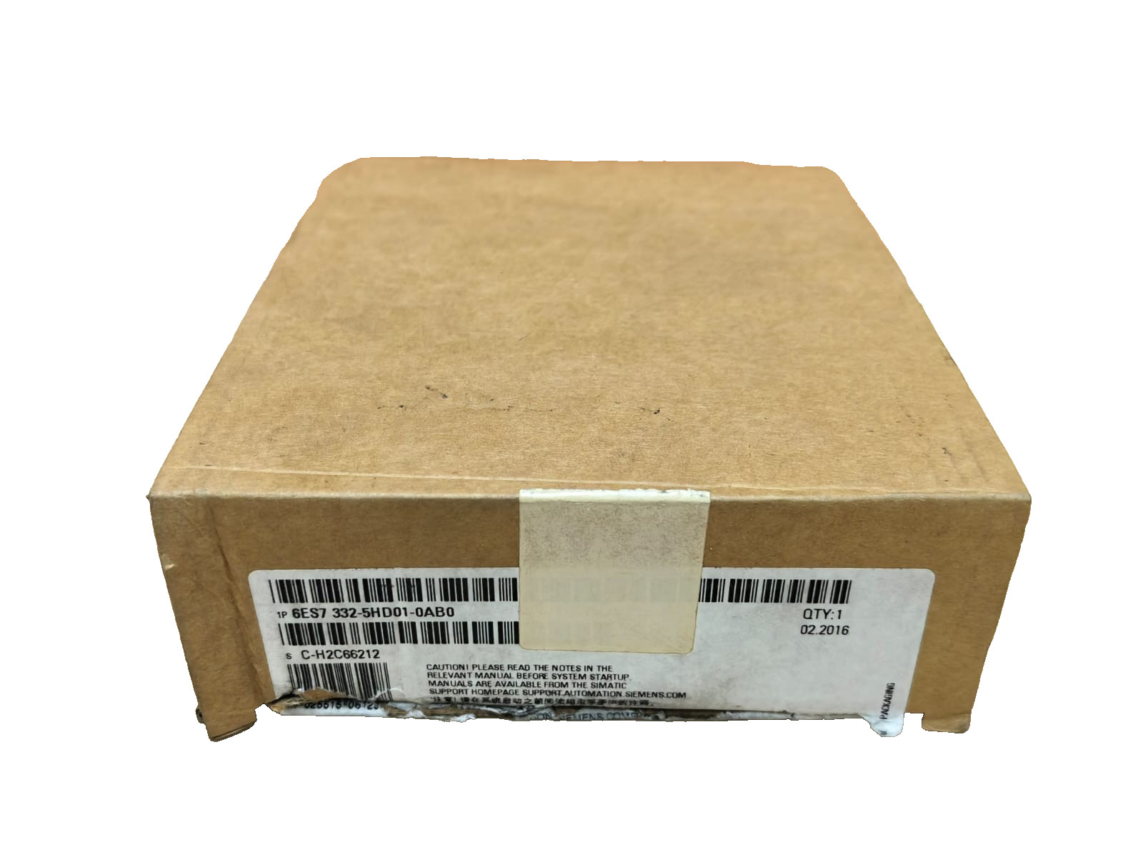 Siemens 332-5HD01-0AB0 SIEMENS 6ES7 332-5HD01-0AB0 SIMATIC S7-300 ANALOG OUTPUT MODULE 10