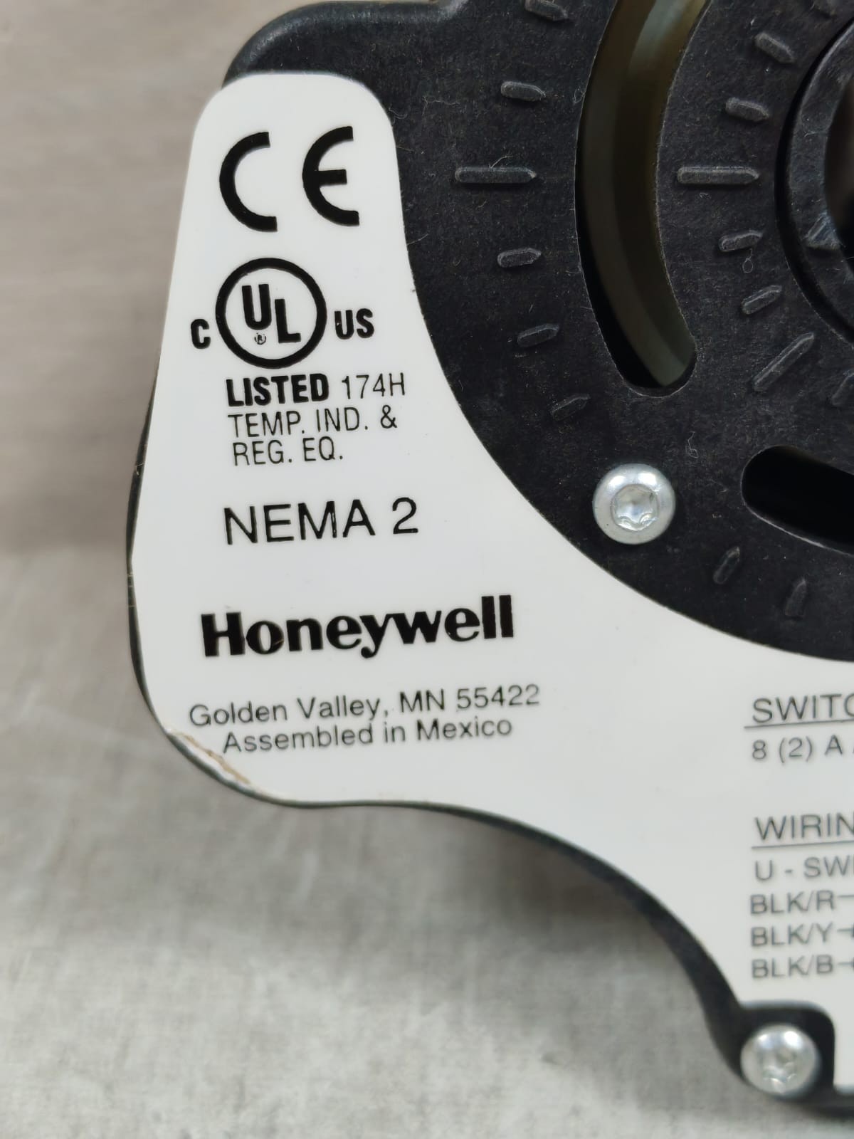Honeywell 32003532-005 HONEYWELL 32003532-005 AUXILIARY SWITCH PACKAGE FOR HIGH VOLTAGE CIRCUIT 6