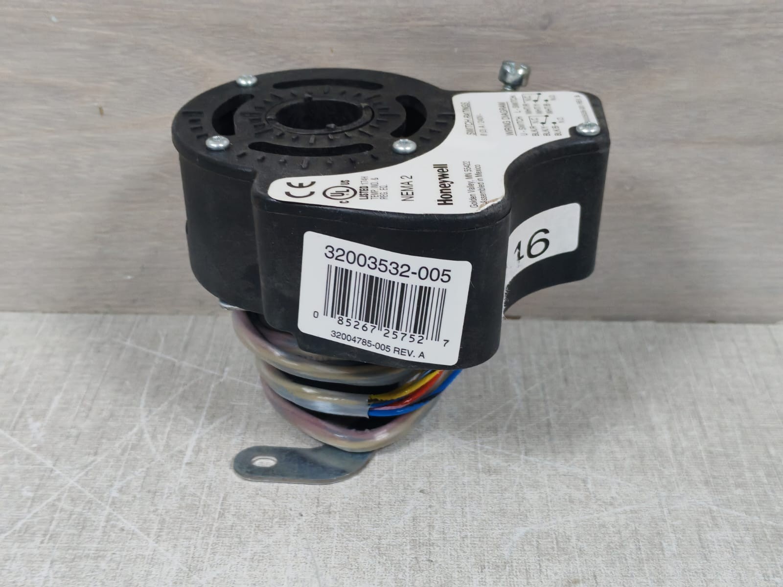 Honeywell 32003532-005 HONEYWELL 32003532-005 AUXILIARY SWITCH PACKAGE FOR HIGH VOLTAGE CIRCUIT 9