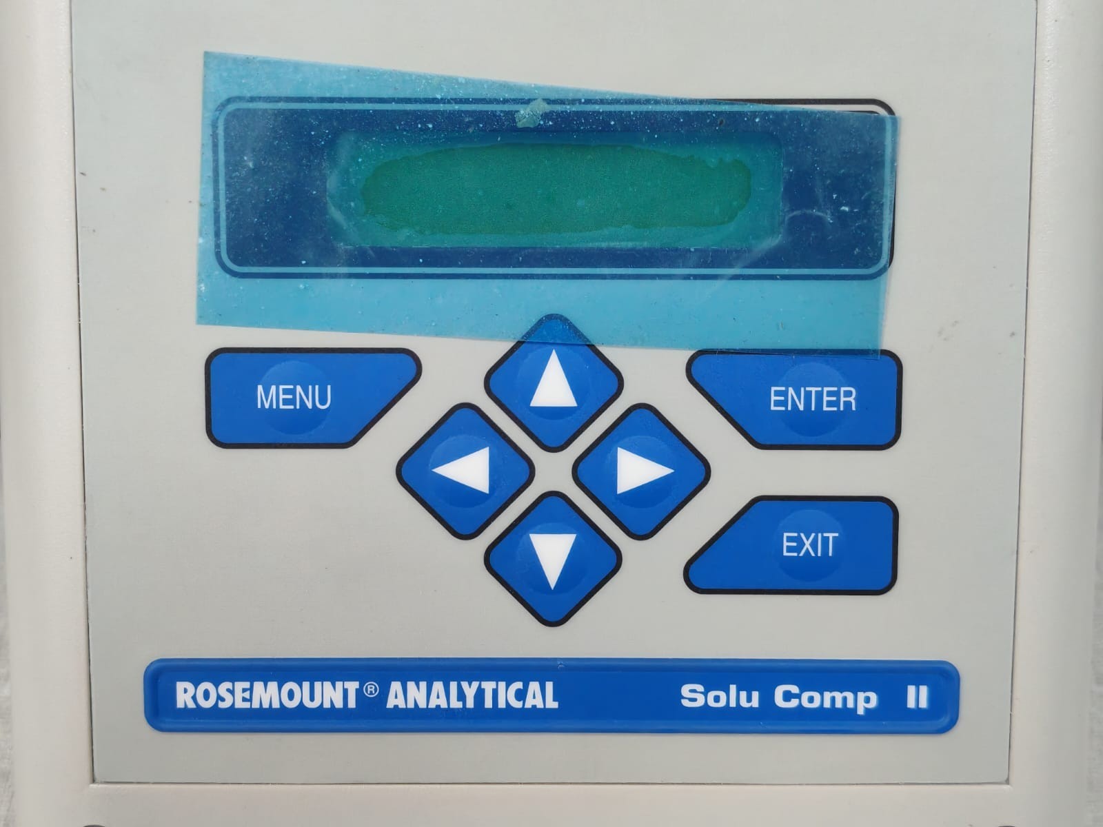 Rosemount II-115 ROSEMOUNT ANALYTICAL 1055-01-11-24-68 S/W VER# 3.30 SOLU COMP II 115/230VAC 2