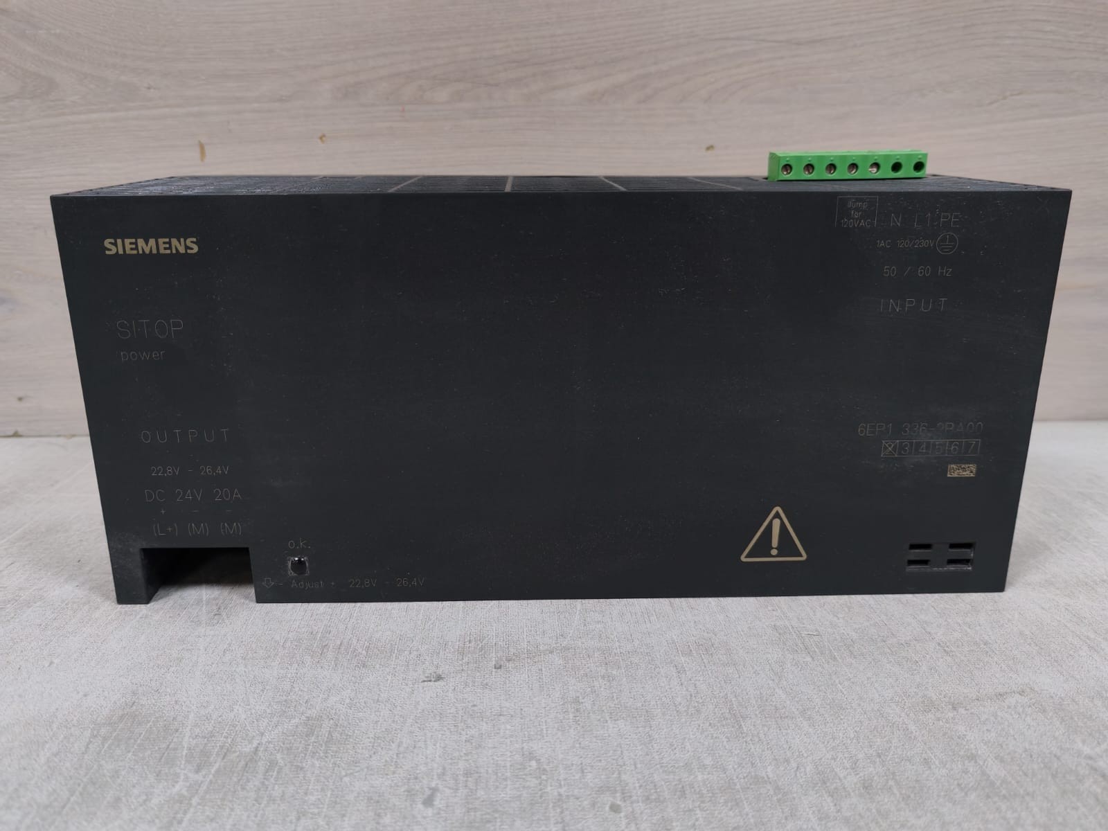 Siemens 6EP1336-2BA00 SIEMENS SITOP 6EP1336-2BA00 POWER SUPPLY 20 1PH 4