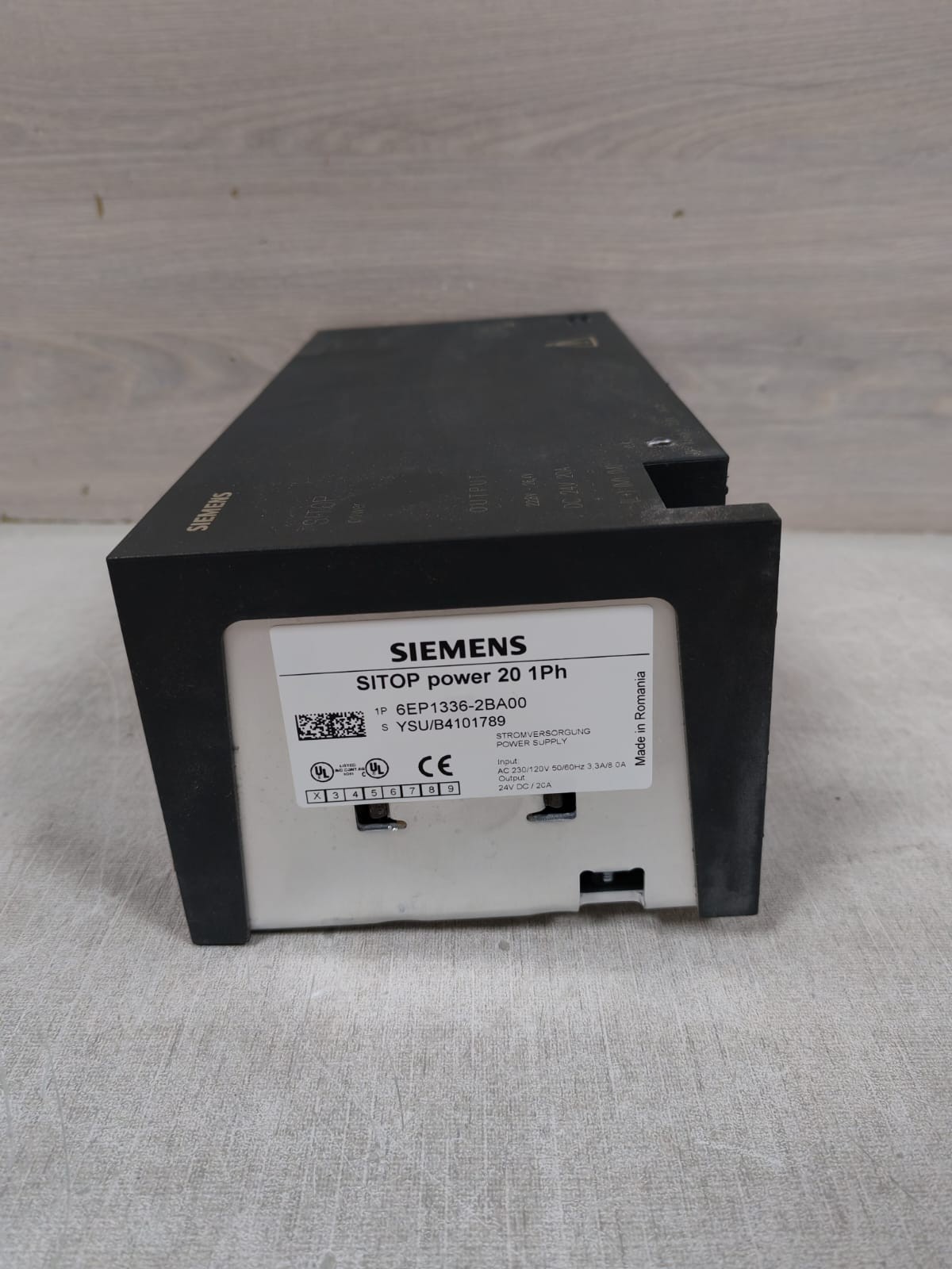Siemens 6EP1336-2BA00 SIEMENS SITOP 6EP1336-2BA00 POWER SUPPLY 20 1PH 9