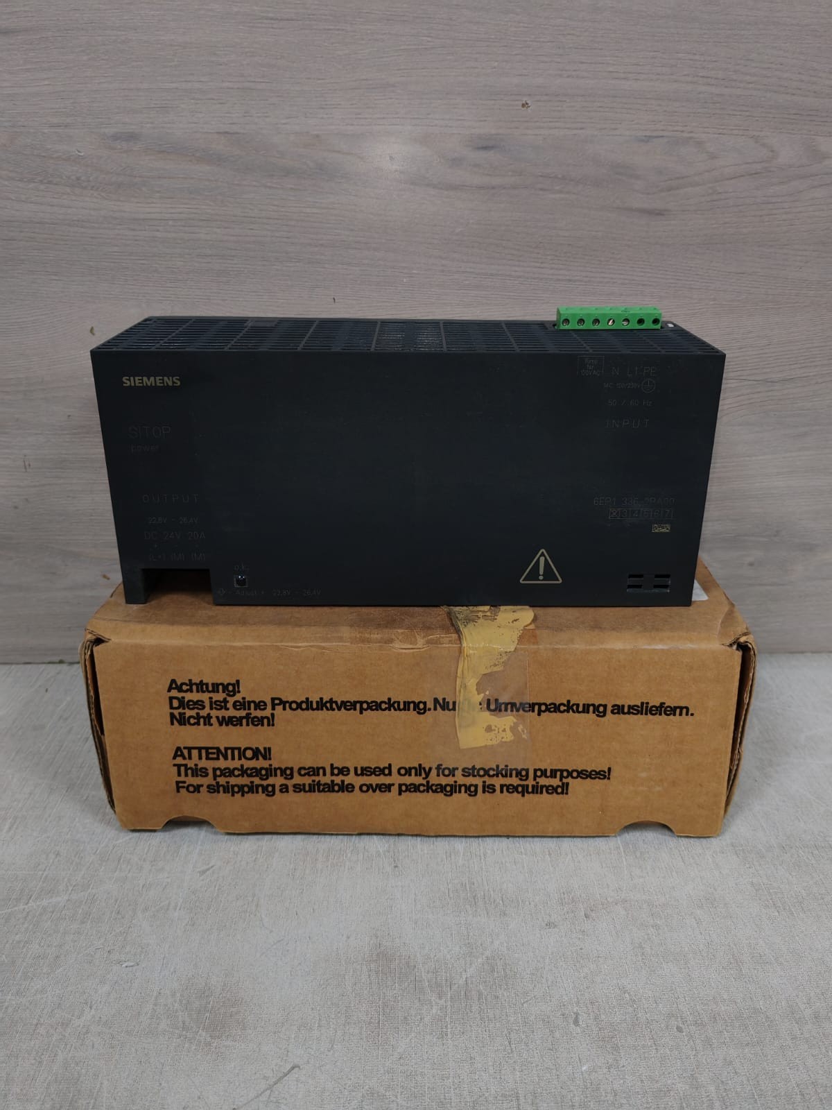 SIEMENS SITOP 6EP1336-2BA00 POWER SUPPLY 20 1PH