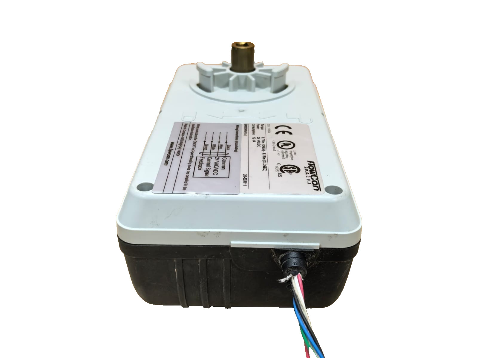 FLOWCON BM000MN FLOWCON SM.0.0.0.3 BM000MN(FL4) MODULATING ACTUATOR 24VAC/DC 6