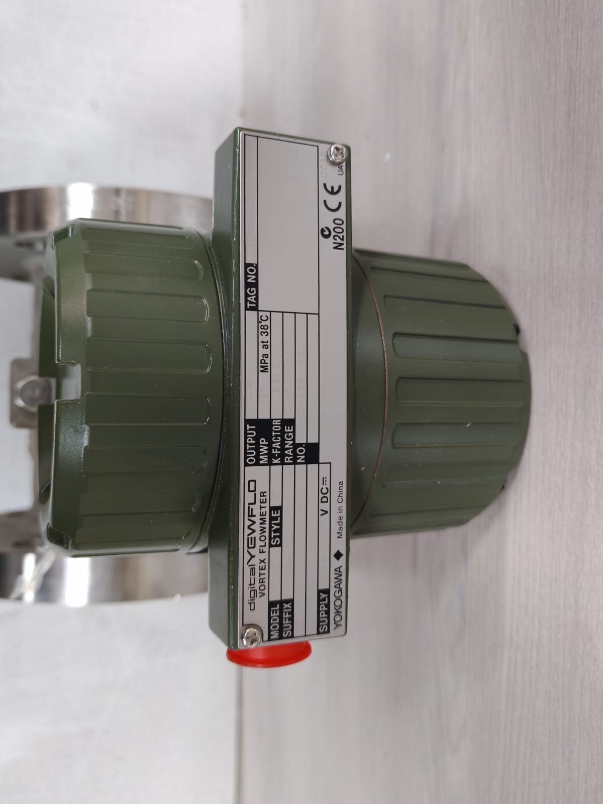 Yokogawa DY080 YOKOGAWA DY080 S1 DIGITAL YEWFLO VORTEX FLOWMETER 9
