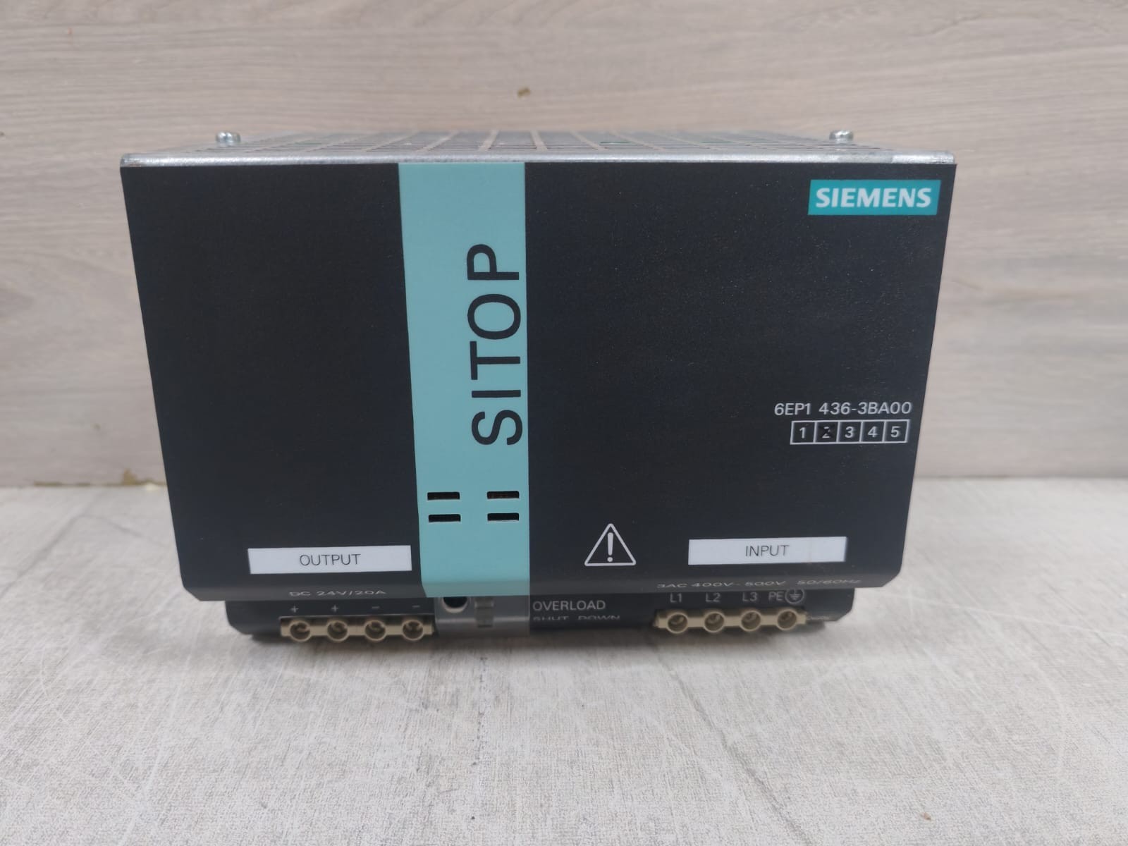 Siemens POWER-20 SIEMENS SITOP POWER 20 6EP1436-3BA00 POWER SUPPLY 2