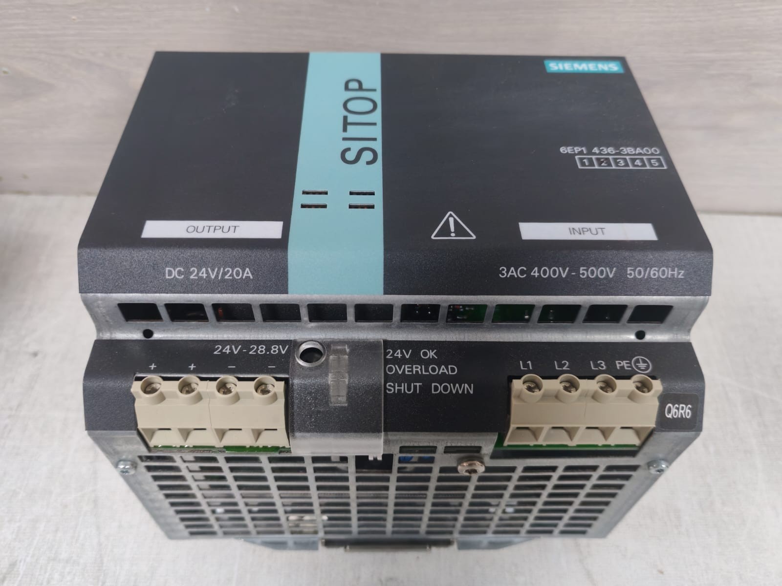 Siemens POWER-20 SIEMENS SITOP POWER 20 6EP1436-3BA00 POWER SUPPLY 7