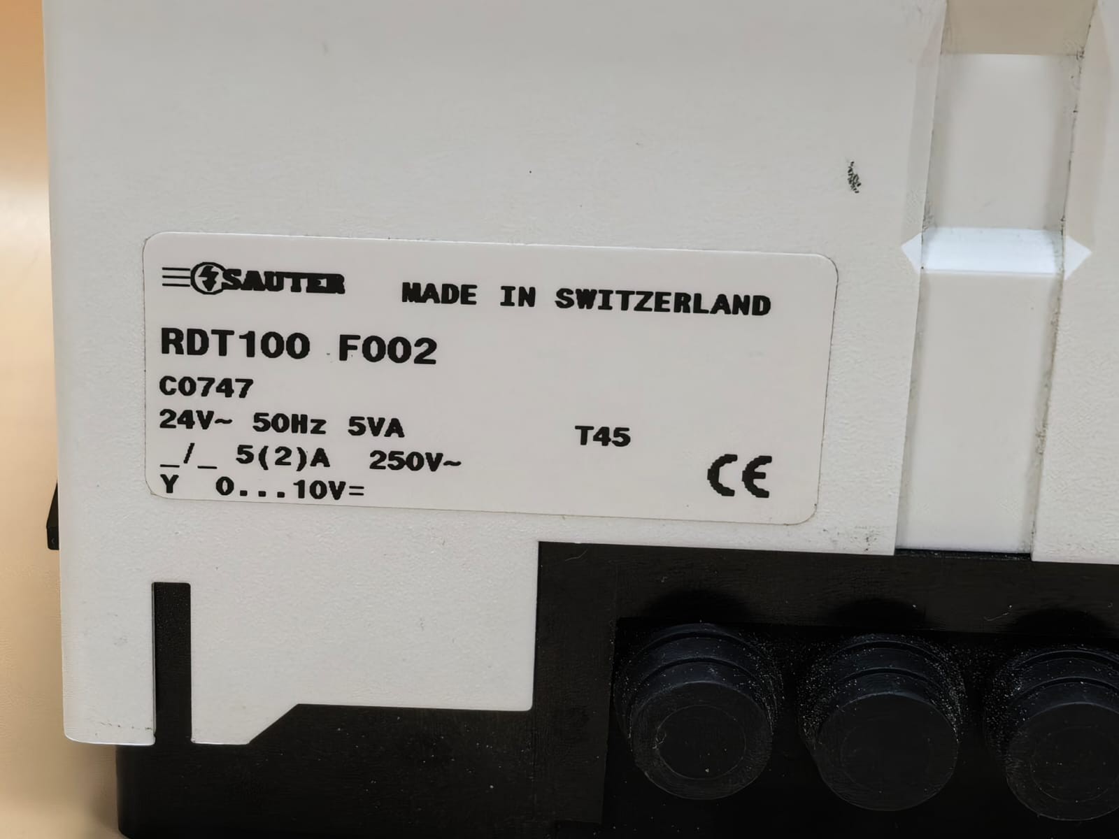 Sauter RDT100 SAUTER RDT100 F002 FLEXOTRON CONTROLLER 3