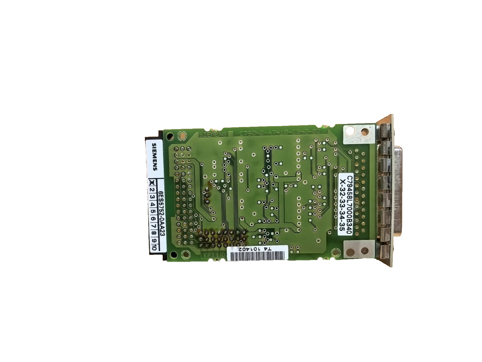 Siemens 6ES5752-0AA23 SIEMENS 6ES5752-0AA23 SIMATIC S5 INTERFACE SUBMODULE 6