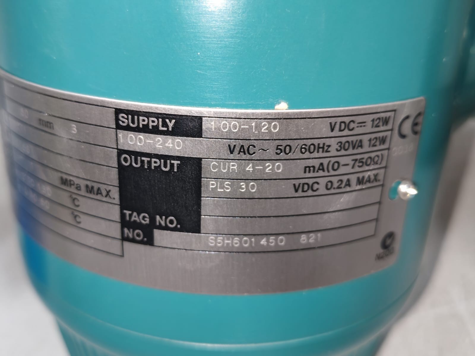 Yokogawa AXF080G-E1AH1S-AA12-21B YOKOGAWA AXF080G S1 / AXF080G-E1AH1S-AA12-21B ADMAG AXF MAGNETIC FLOWMETER 5