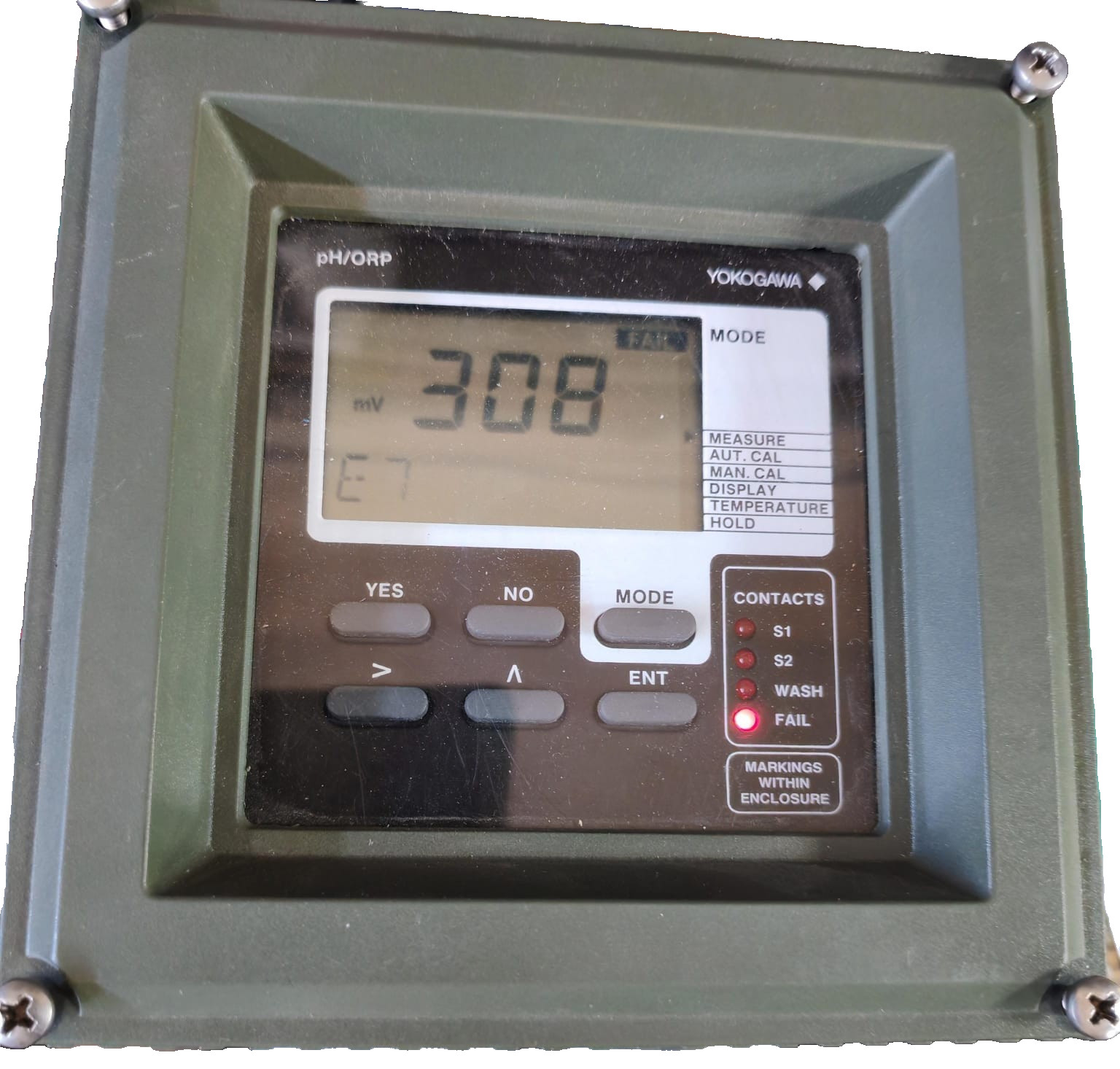YOKOGAWA S300064 PH400-P-E-1*A/Z PH/ORP ANALYZER