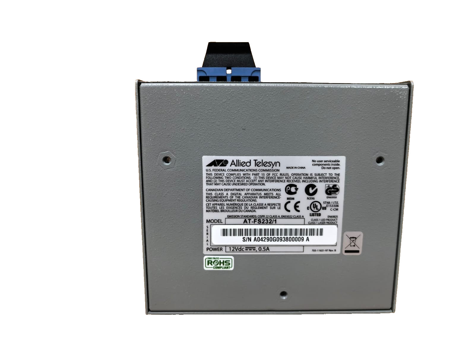 Allied telesyn AT-FS232/1 ALLIED TELESYN AT-FS232/1 BRIDGING CONVERTER 4