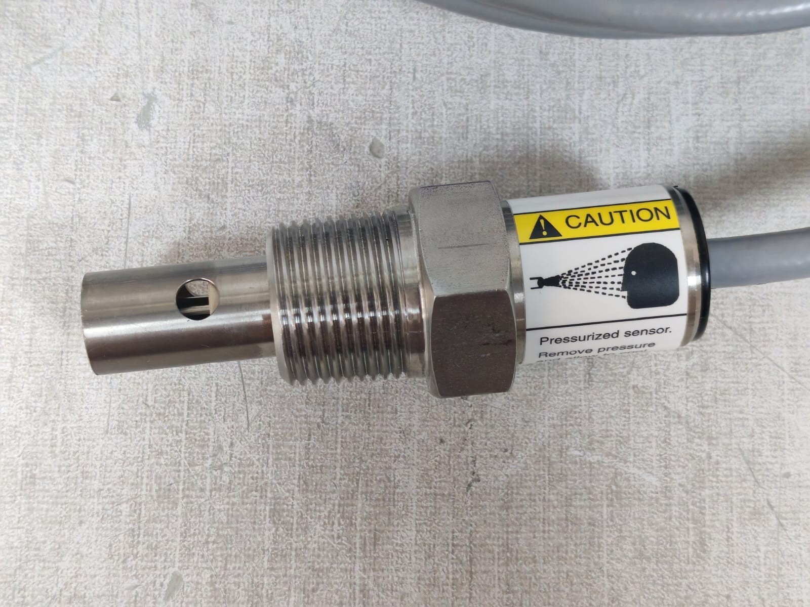 ROSEMOUNT ANALYTICAL 400-12-50 ROSEMOUNT ANALYTICAL 0400-12-5 P/N:400-12-50 ENDURANCE CONDUCTIVITY SENSOR 7