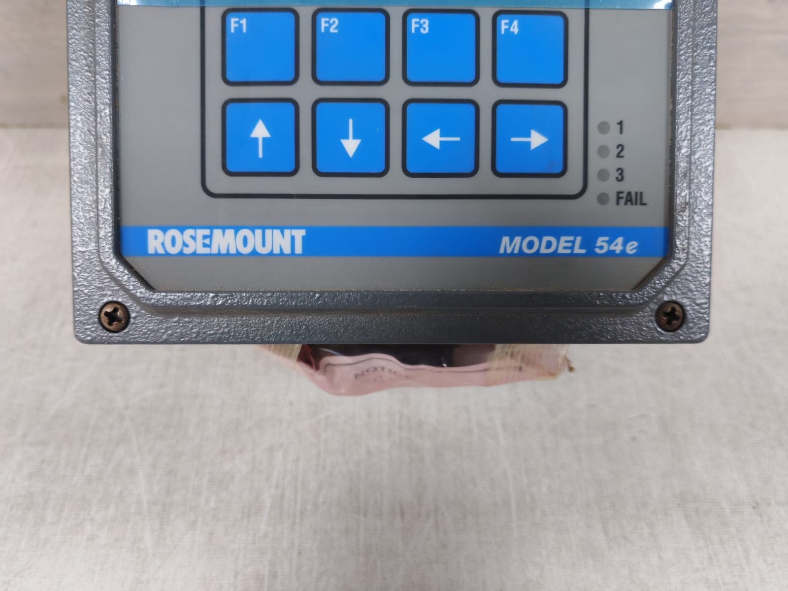 ROSEMOUNT ANALYTICAL 54E 54EA-01-09 SW VER# 1.24 ROSEMOUNT ANALYTICAL 54E 54EA-01-09 SW VER# 1.24 CONDUCTIVITY ANALYZER 115/230V 3