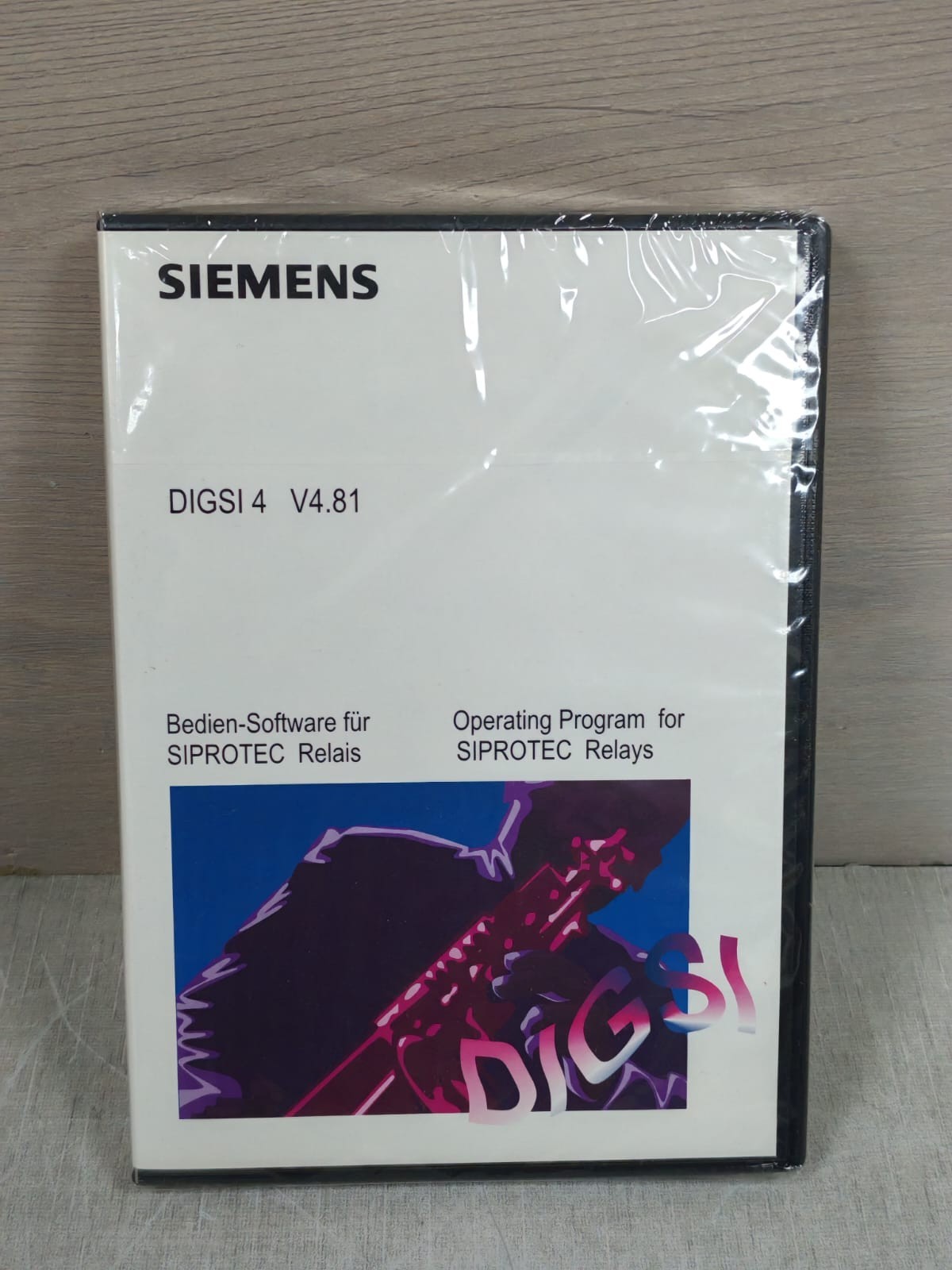 Siemens 1 1P7XS5490-0AA00 SIEMENS DIGSI 4 V4.81 1P7XS5490-0AA00 OPERATING PROGRAM FOR SIPROTEC RELAYS 2