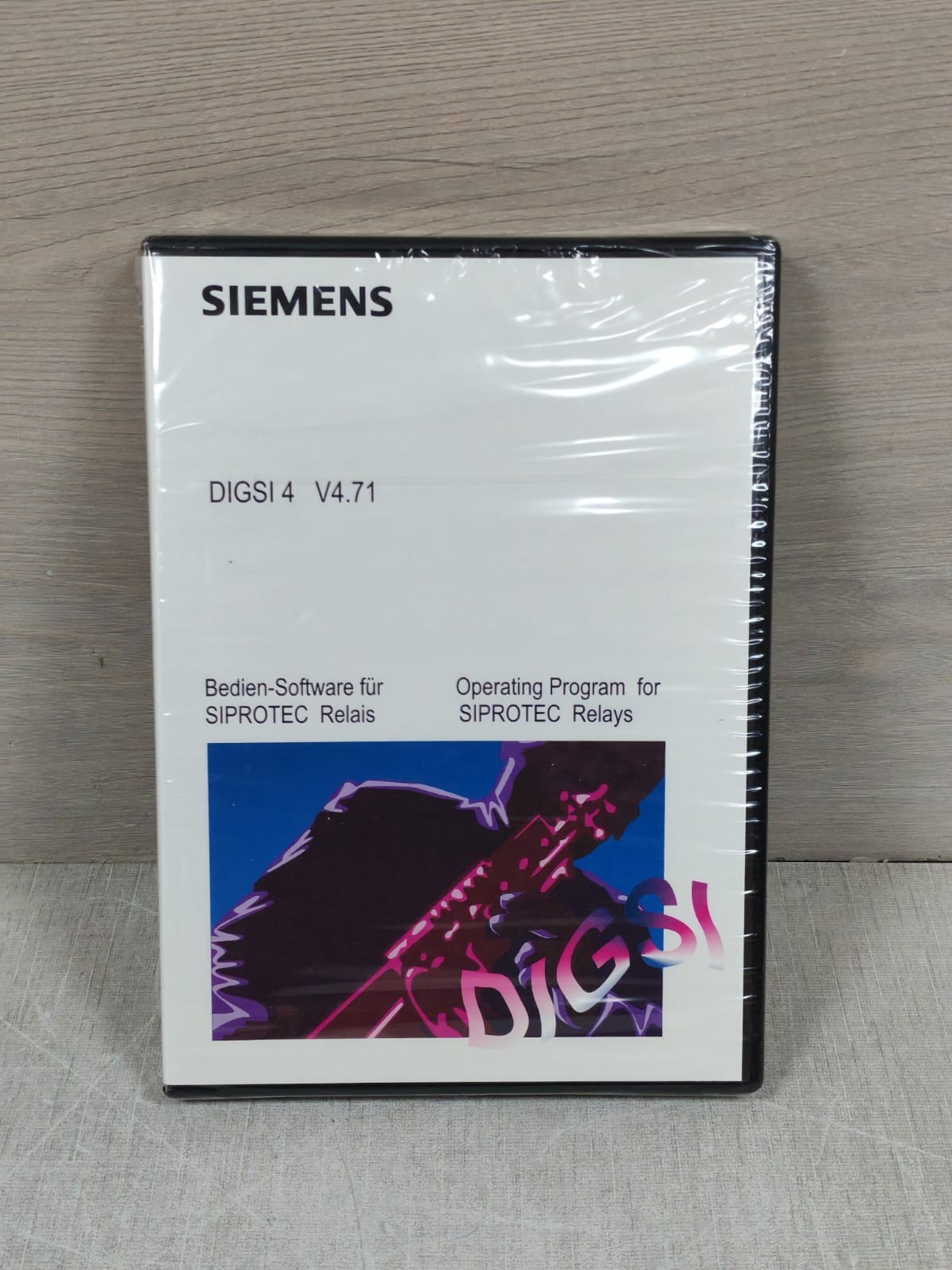 Siemens 7XS5400-0AA00 SIEMENS DIGSI4 V4.71 7XS5400-0AA00 BASIS CD-VERSION OPERATIING PROG.FOR SIPROTEC 2