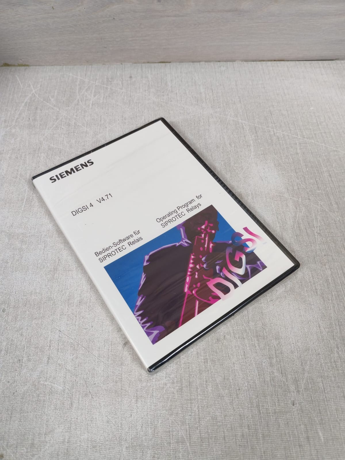 Siemens 7XS5400-0AA00 SIEMENS DIGSI4 V4.71 7XS5400-0AA00 BASIS CD-VERSION OPERATIING PROG.FOR SIPROTEC 5