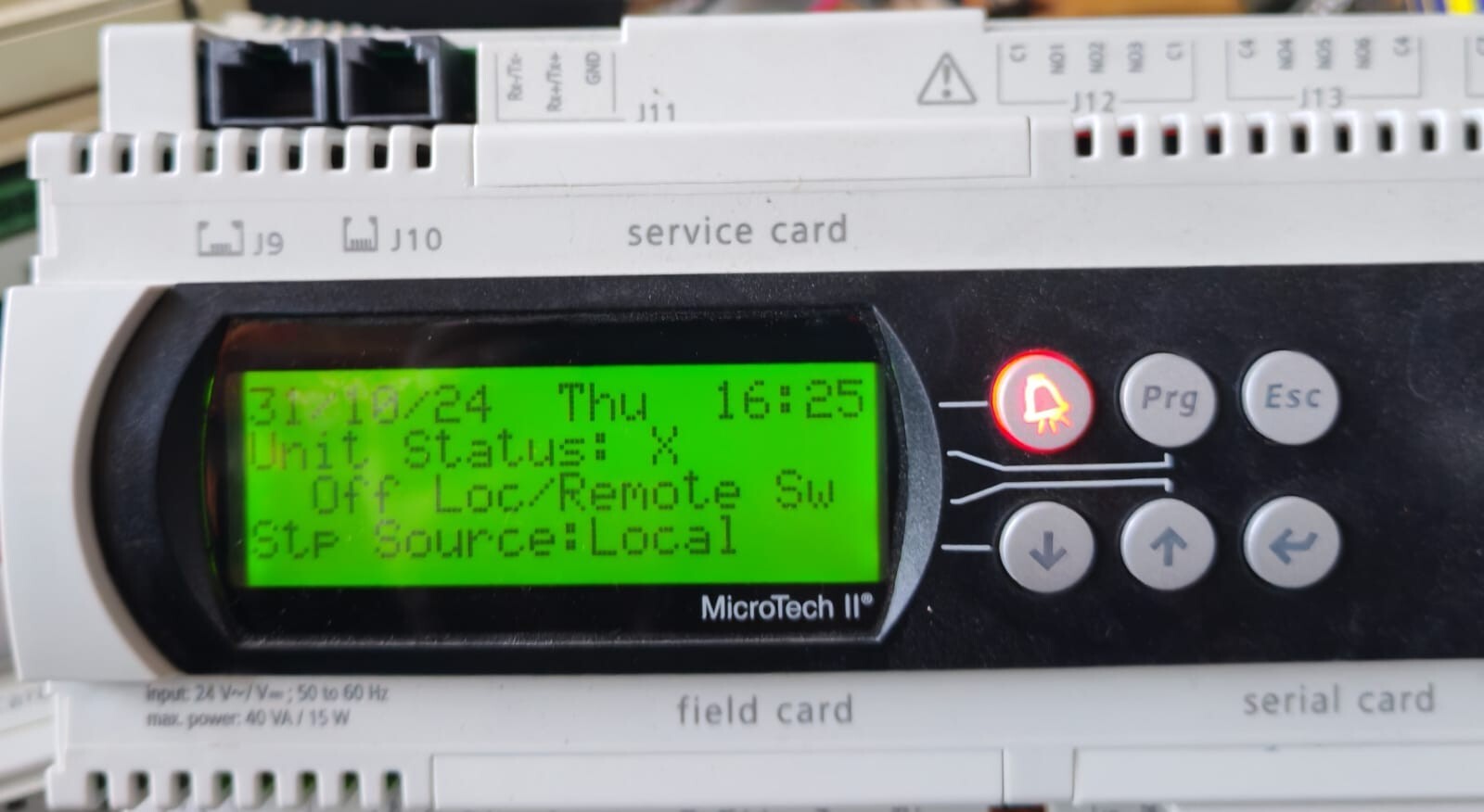 CAREL PC03QE0BL0 CAREL PCO3QE0BL0 REV.2.111 MICROTECH II CONTROL MODULE 4