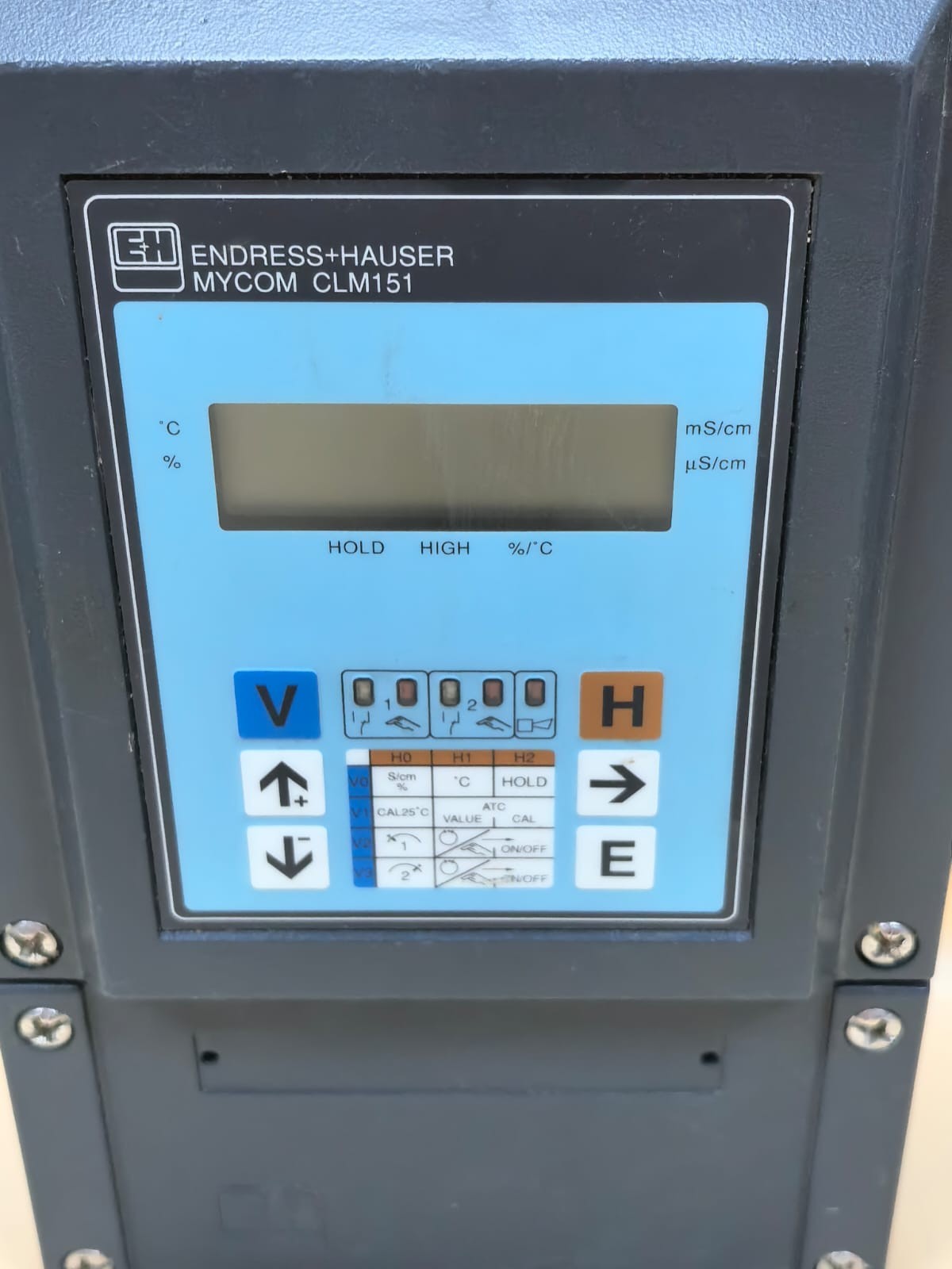 Endress+Hauser CLM151-3CD00 ENDRESS+HAUSER CLM151-3CD00 MYCOM-L CONDUCTIVITY TRANSMITTER 2