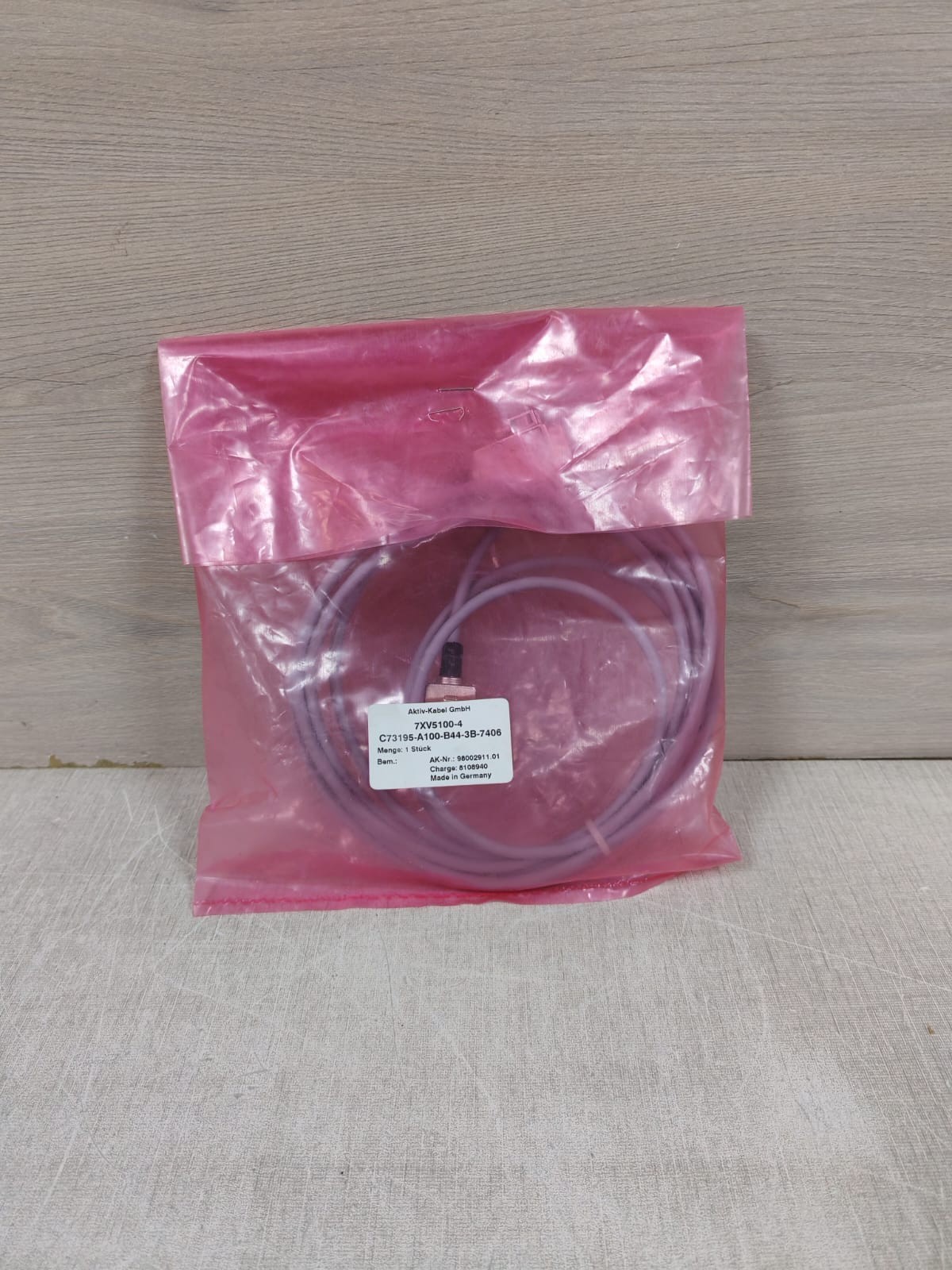SIEMENS 7XV5100-4 C73195-A100-B44-3B-7406/7XV5100-4/BB PC SCHUTZ CABLE